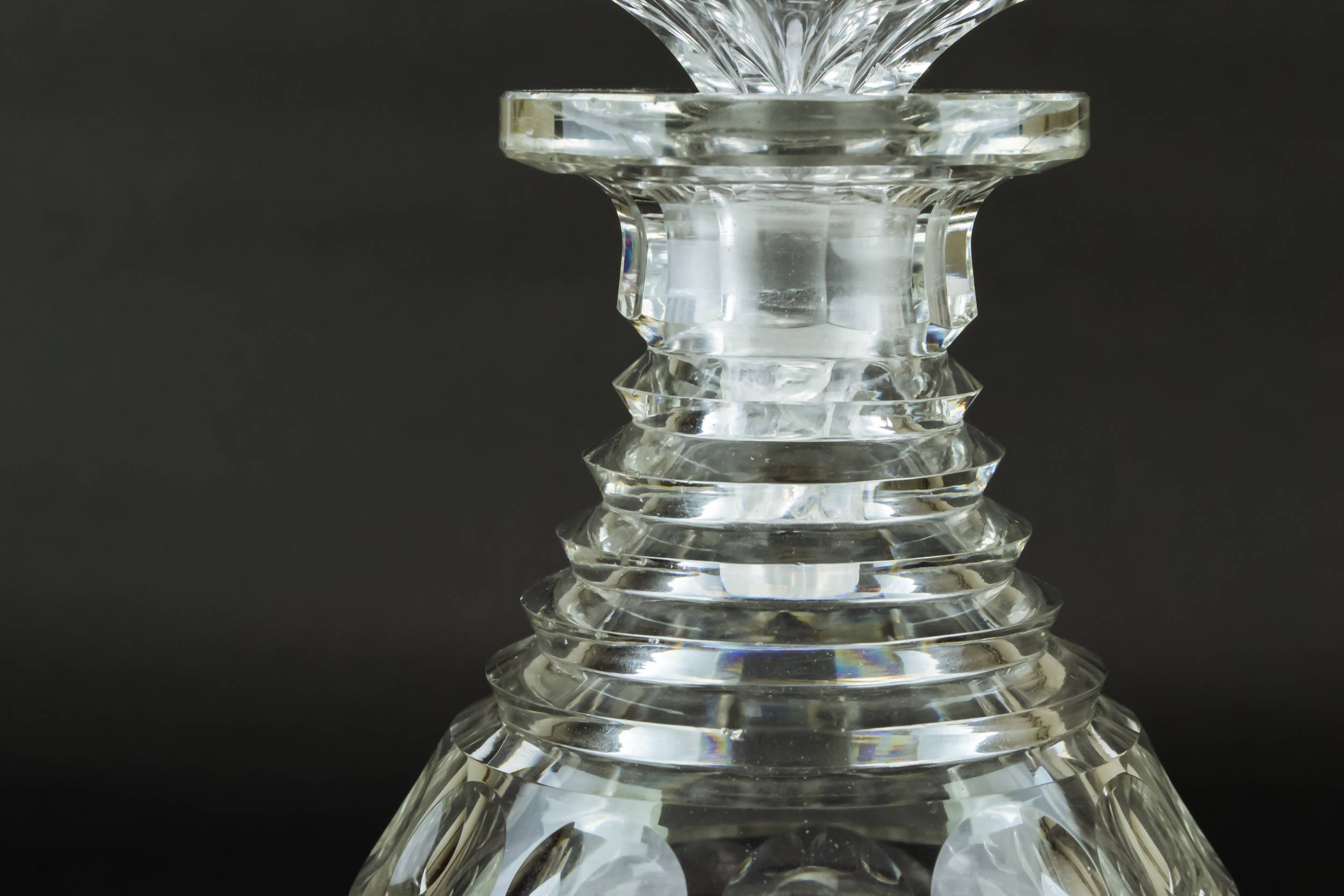 Antique Barrel Clear — 1000 eyes wine decanter 1