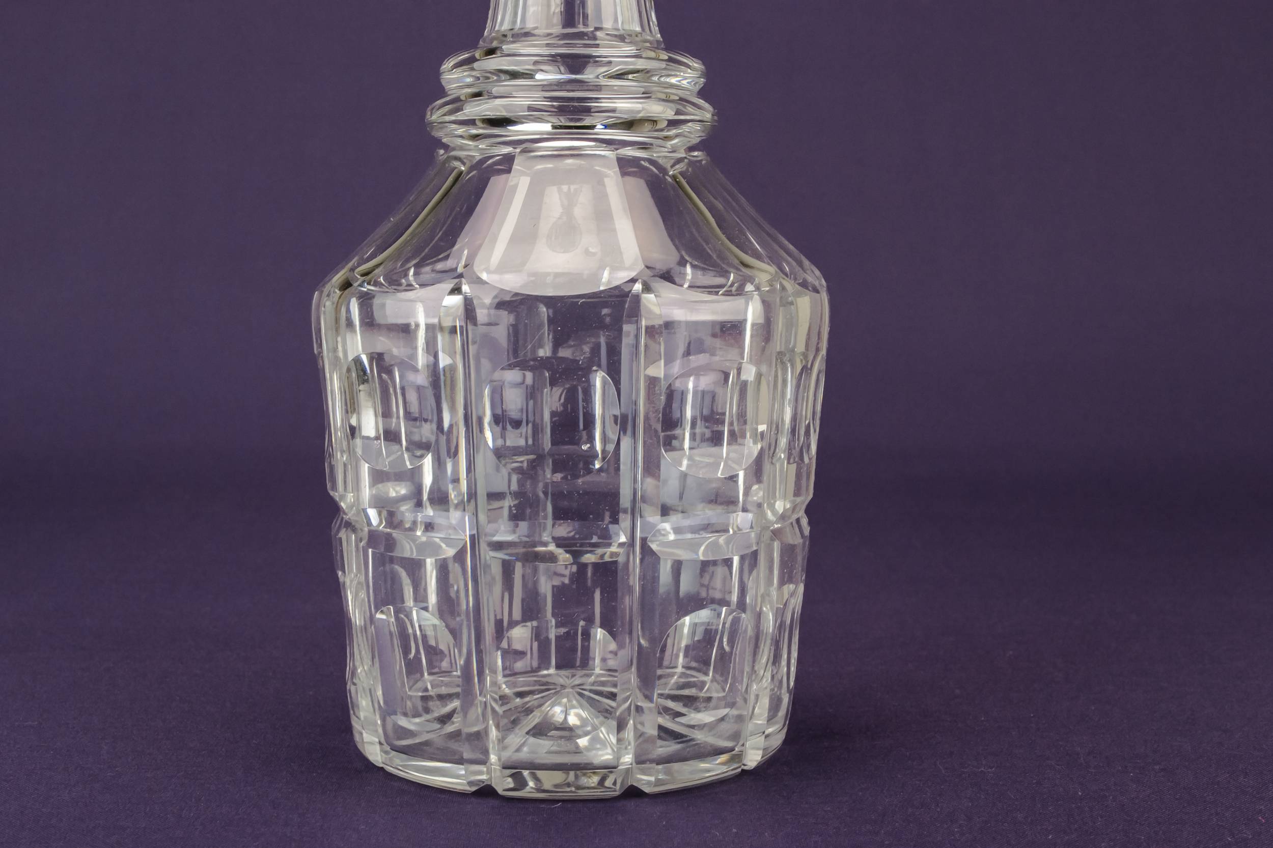 Antique Whisky Sherry — Large port wine decanter 4