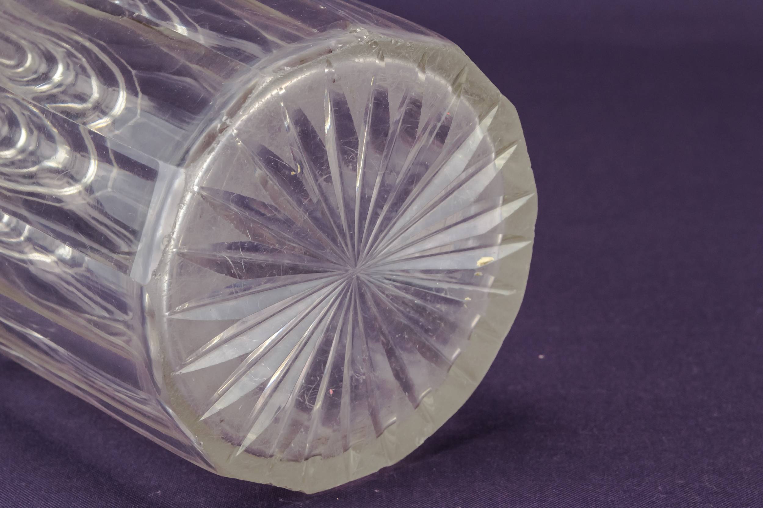 Opulent Sherry DECANTER — Cut glass Nelson decanter 3