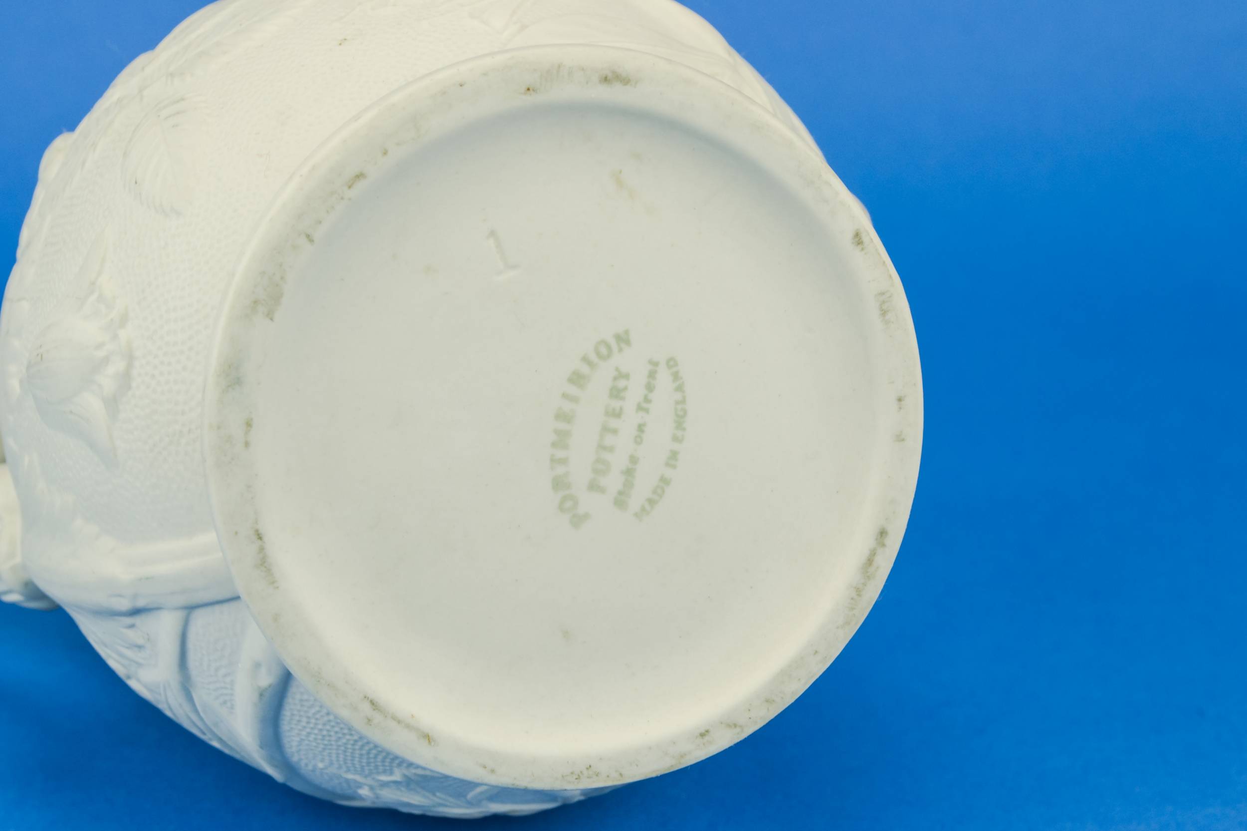 Portmeirion White Bisque — Portmeirion water jug 4