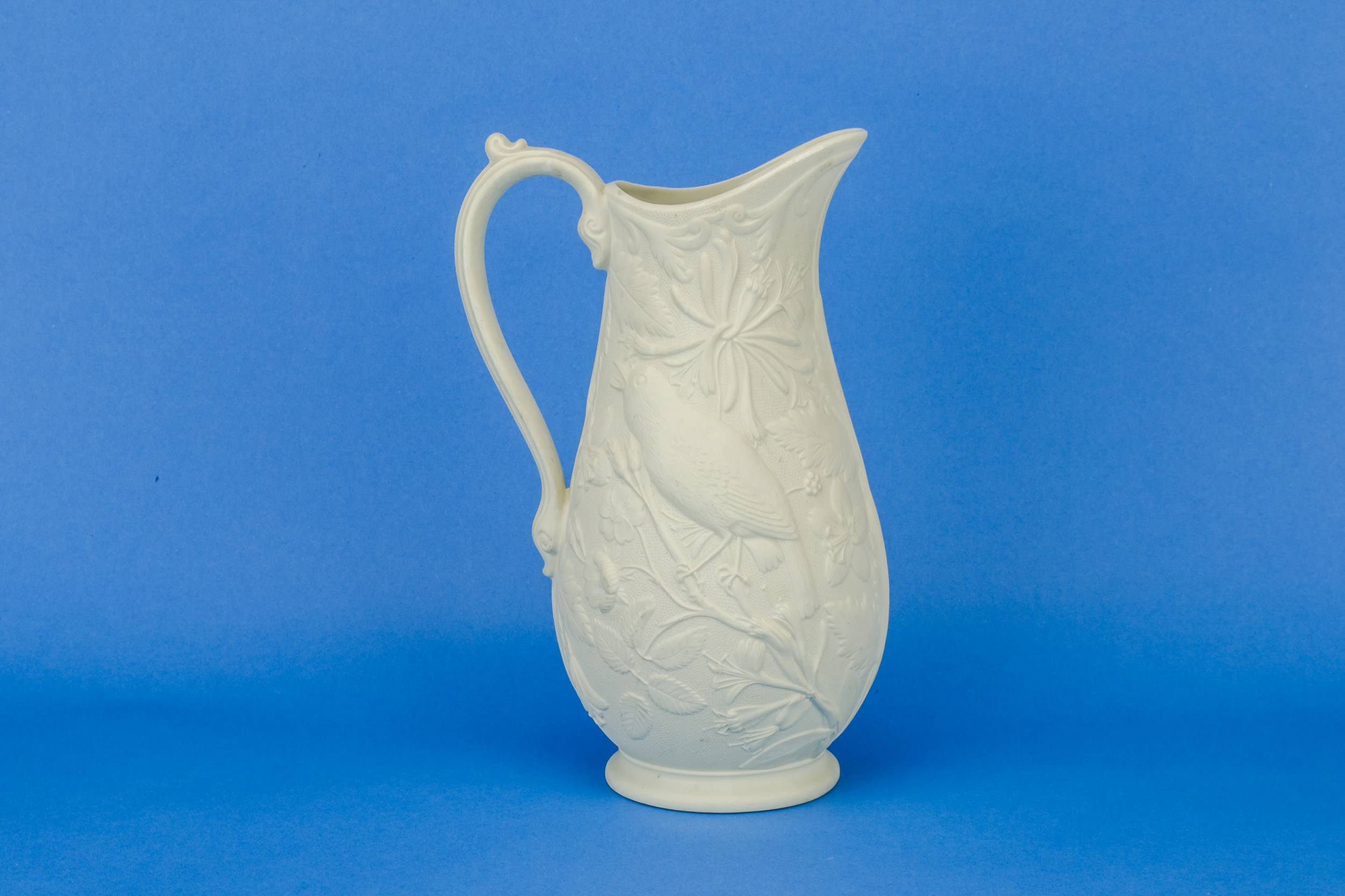 Portmeirion White Bisque — Portmeirion water jug