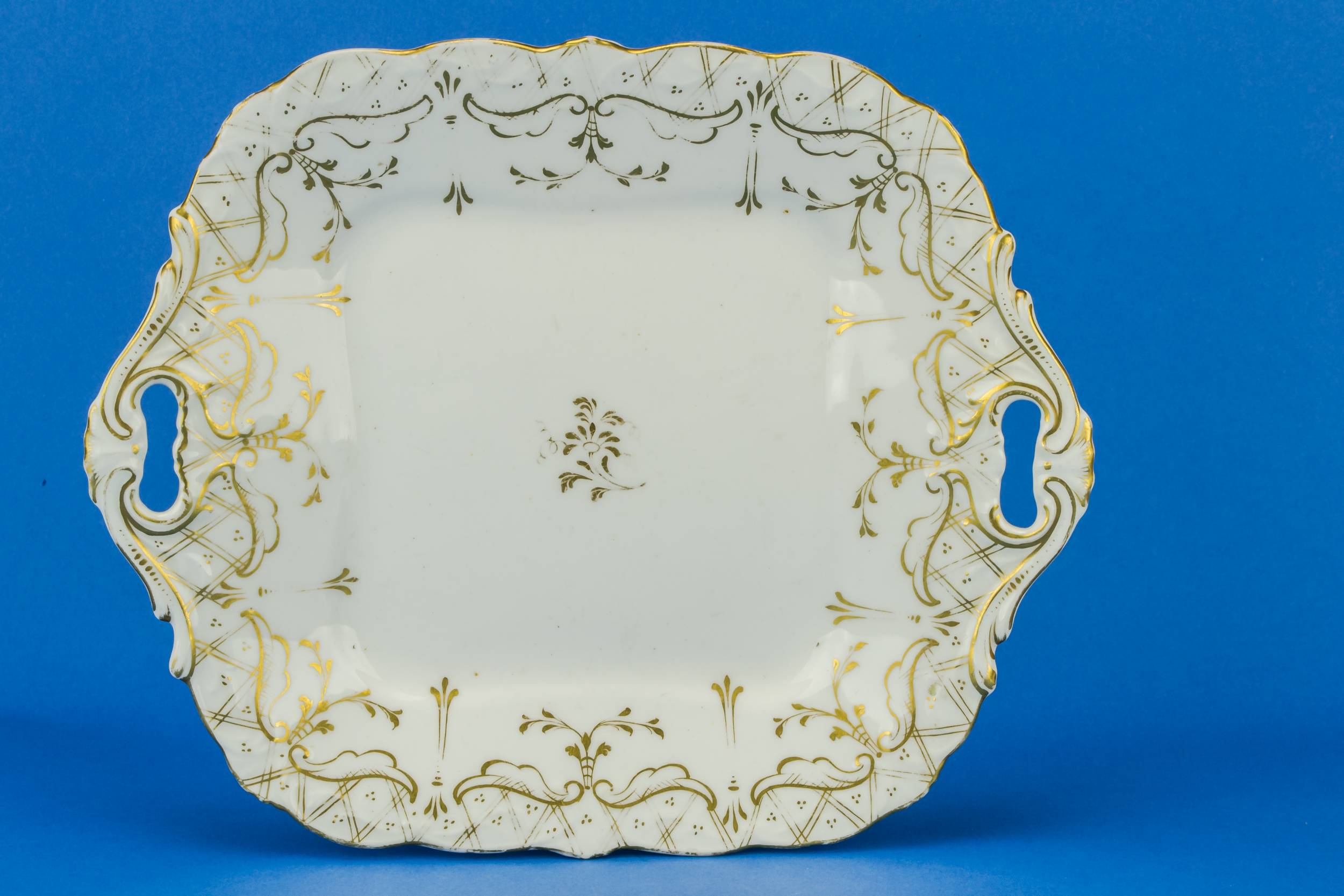 Persons Porcelain Luxurious — Gold and white tea set for 6 4