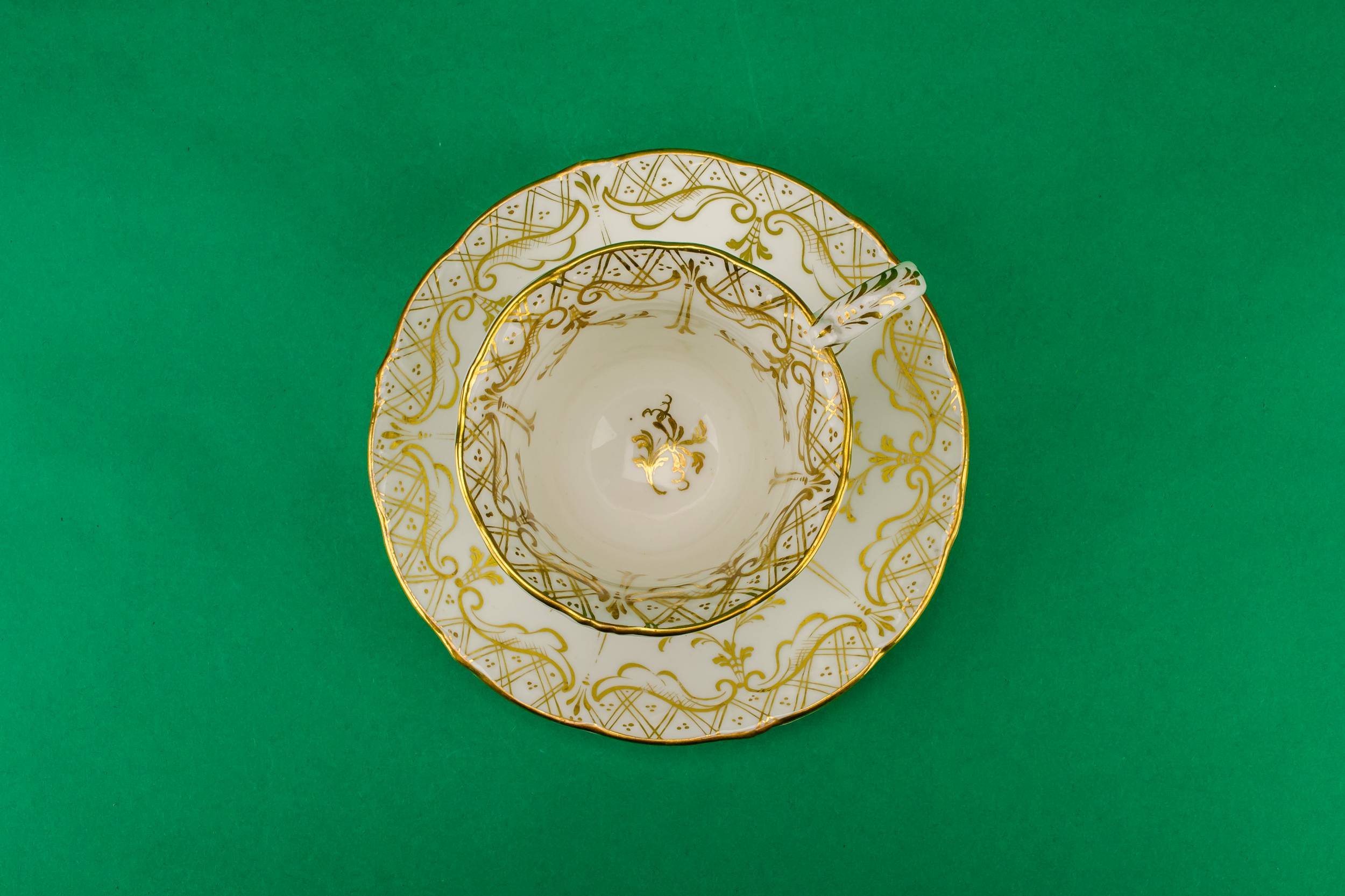 Persons Neo-classical Luxurious — Gold coffee set for 5 3