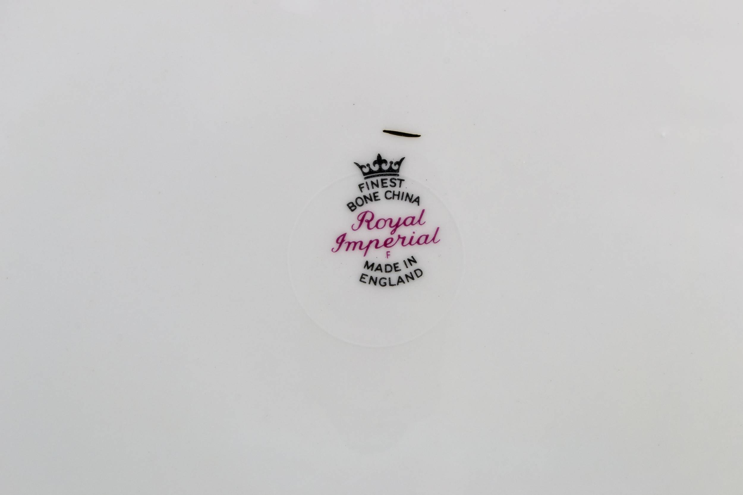 Vintage Green 10.4'' — 6 fish dinner plates 5
