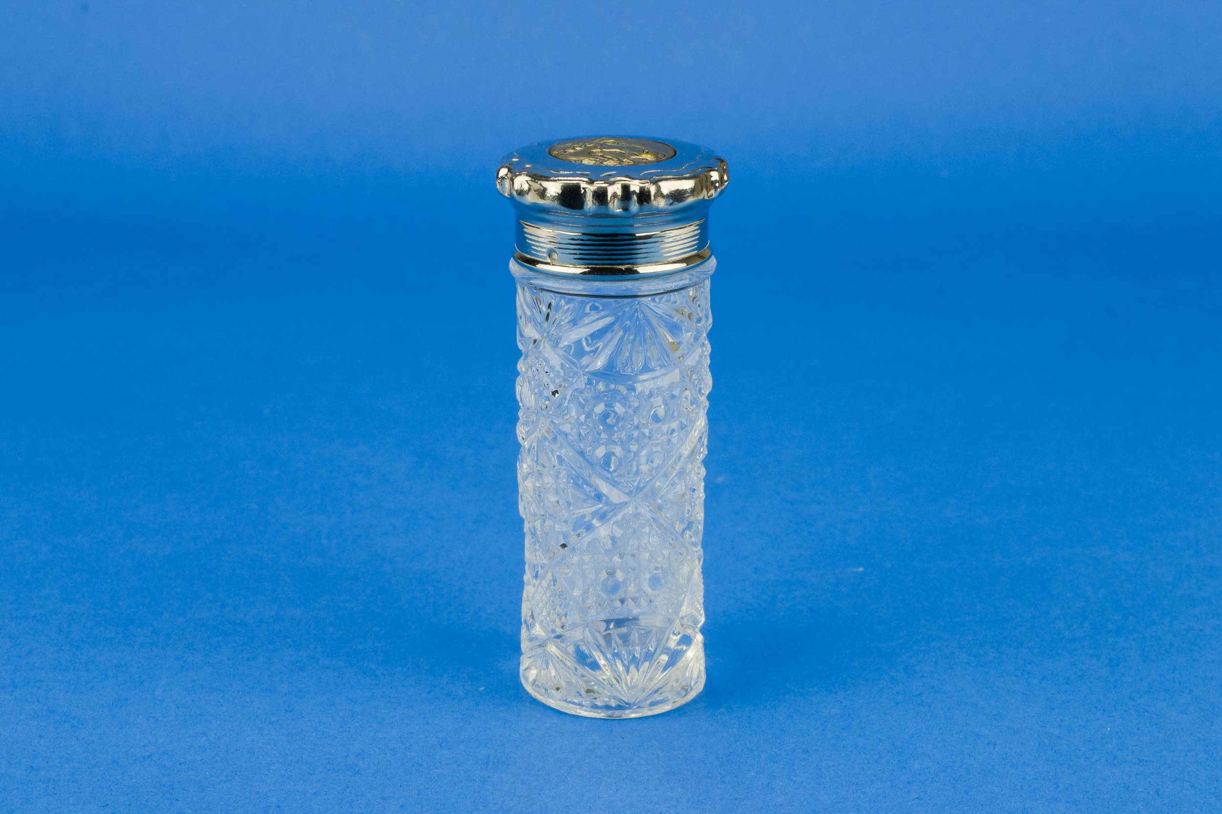 Silver Edwardian Horses — Dressing table bottle