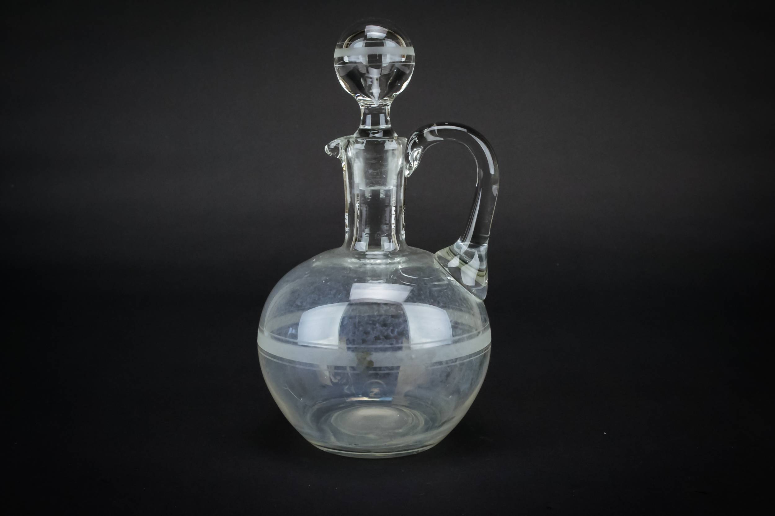 Oil or Vinegar — Oil or vinegar glass bottle