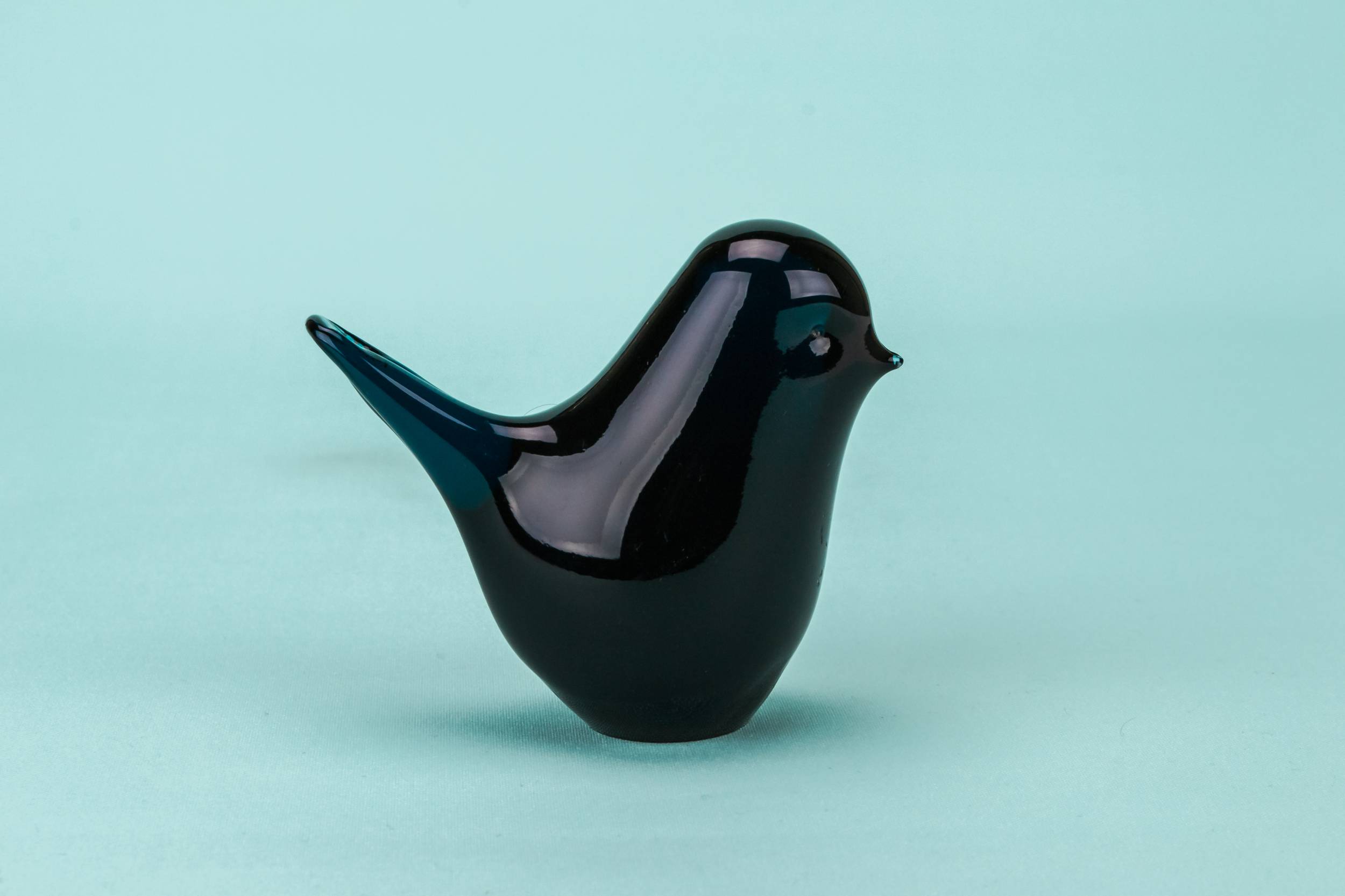 Glass Modernist SCULPTURE — Wedgwood glass paperweight