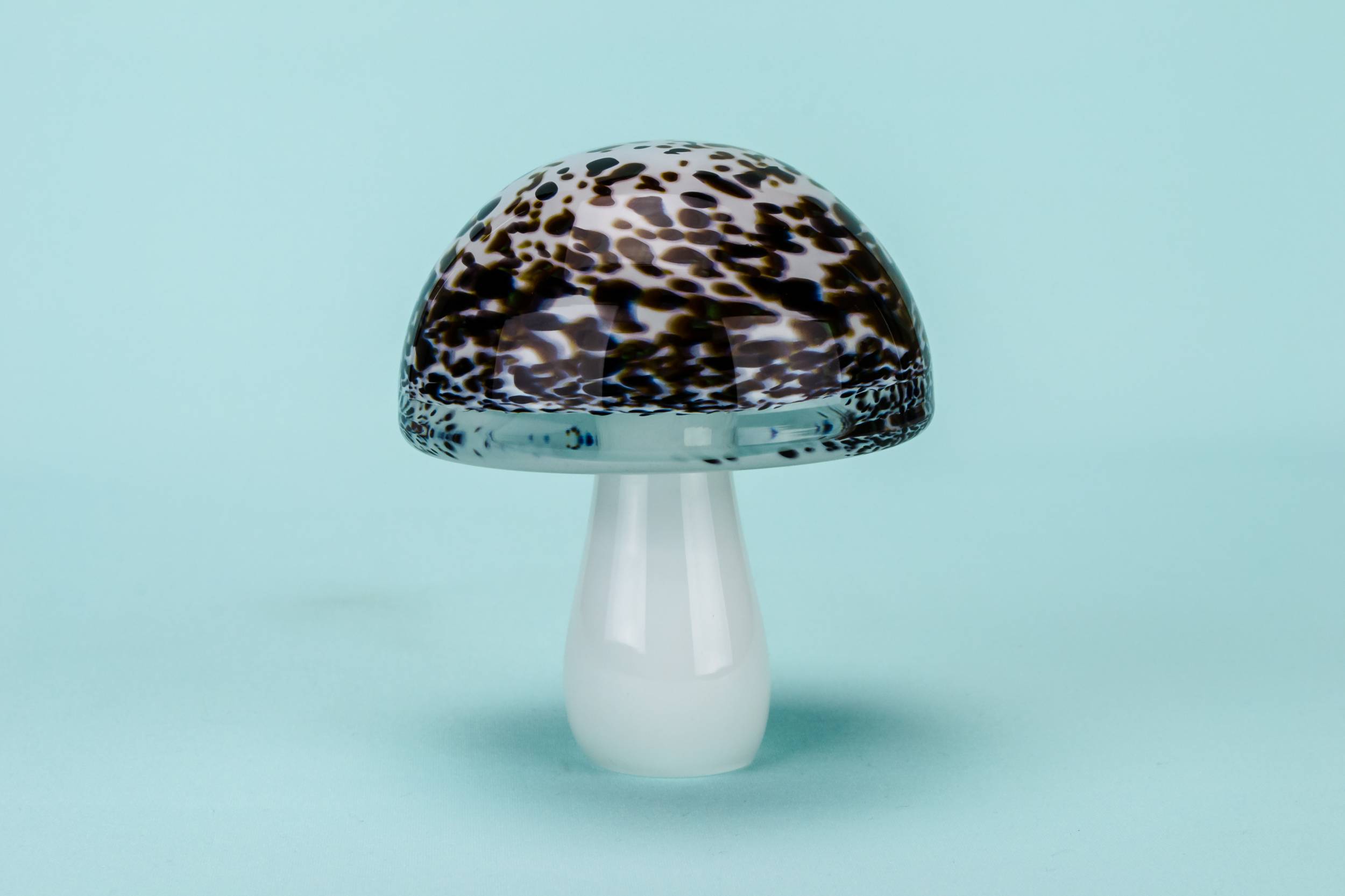 Vintage Glass Mottled — Wedgwood glass mushroom