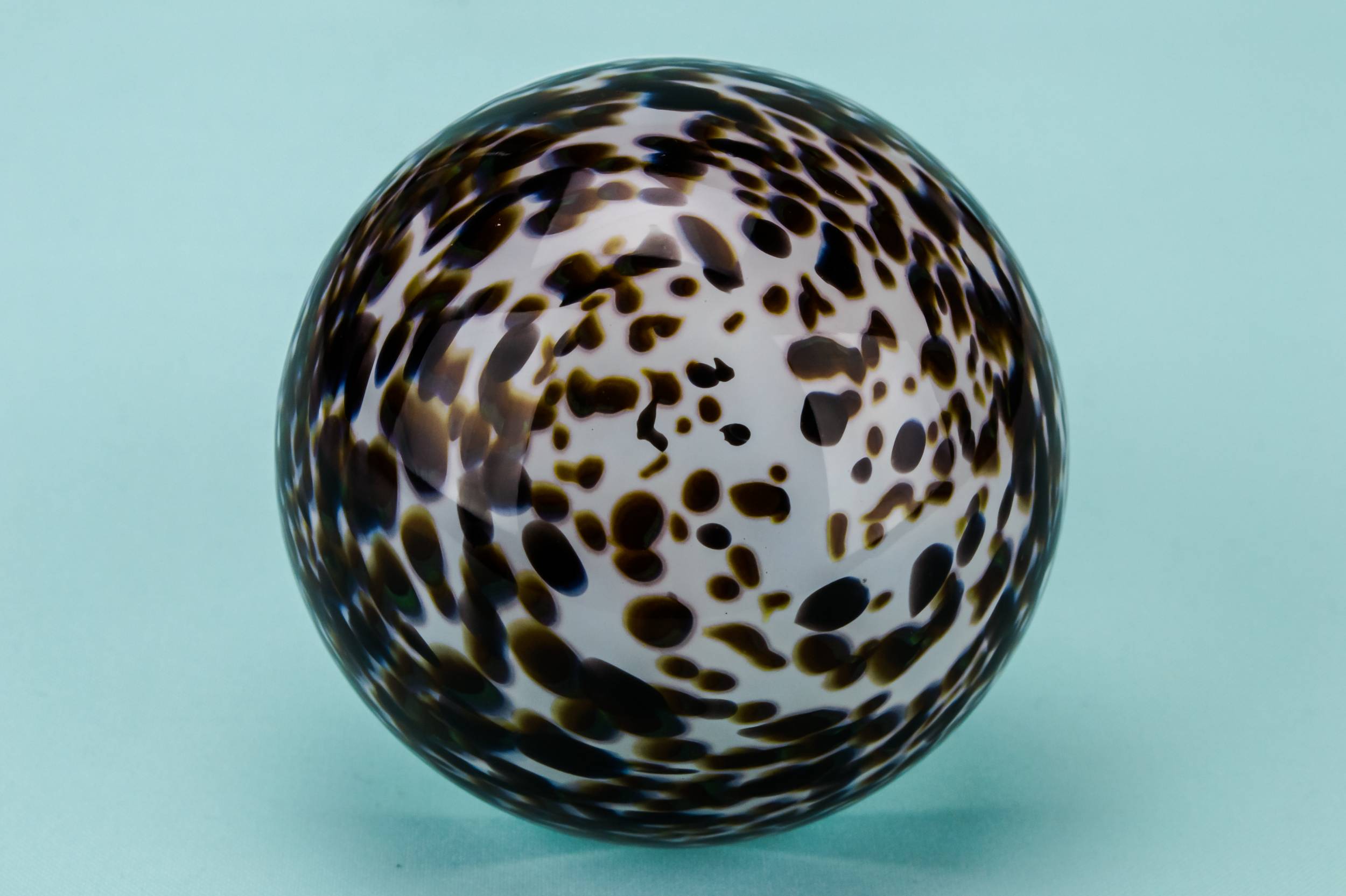 Vintage Glass Mottled — Wedgwood glass mushroom 1