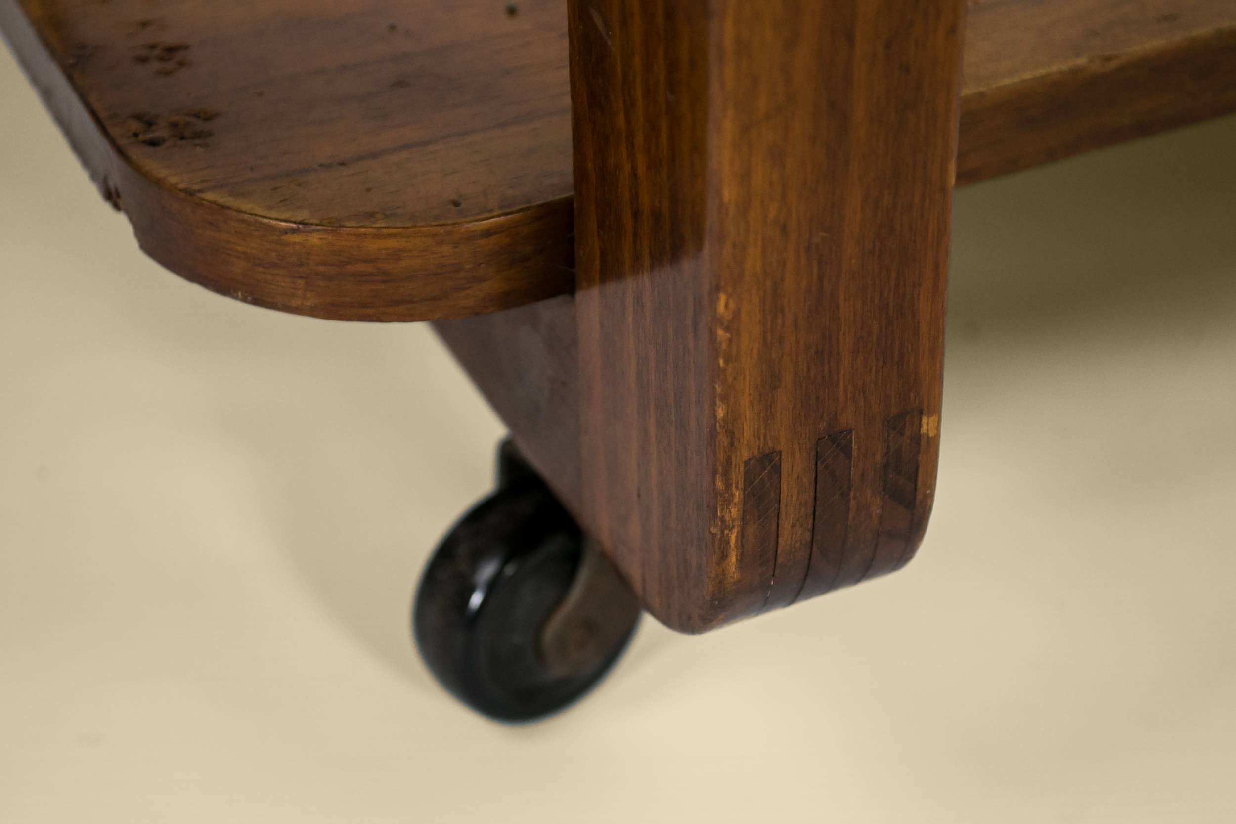 Mid-century Modern Wood — Modernist drinks trolley 4