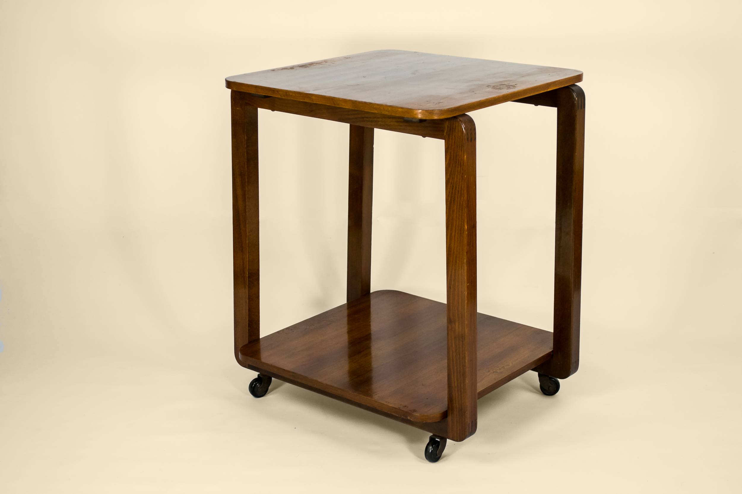Mid-century Modern Wood — Modernist drinks trolley