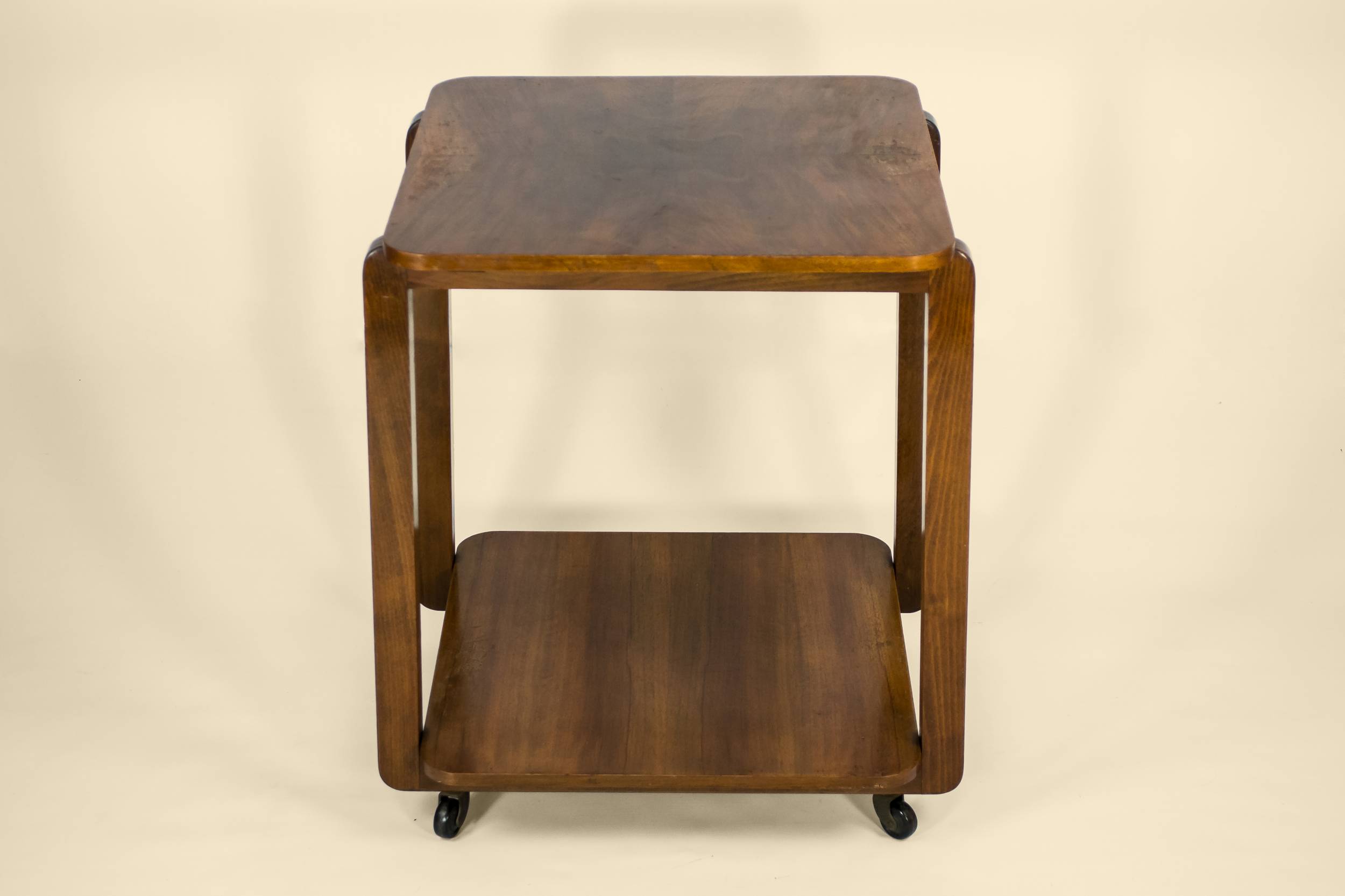 Mid-century Modern Wood — Modernist drinks trolley 1