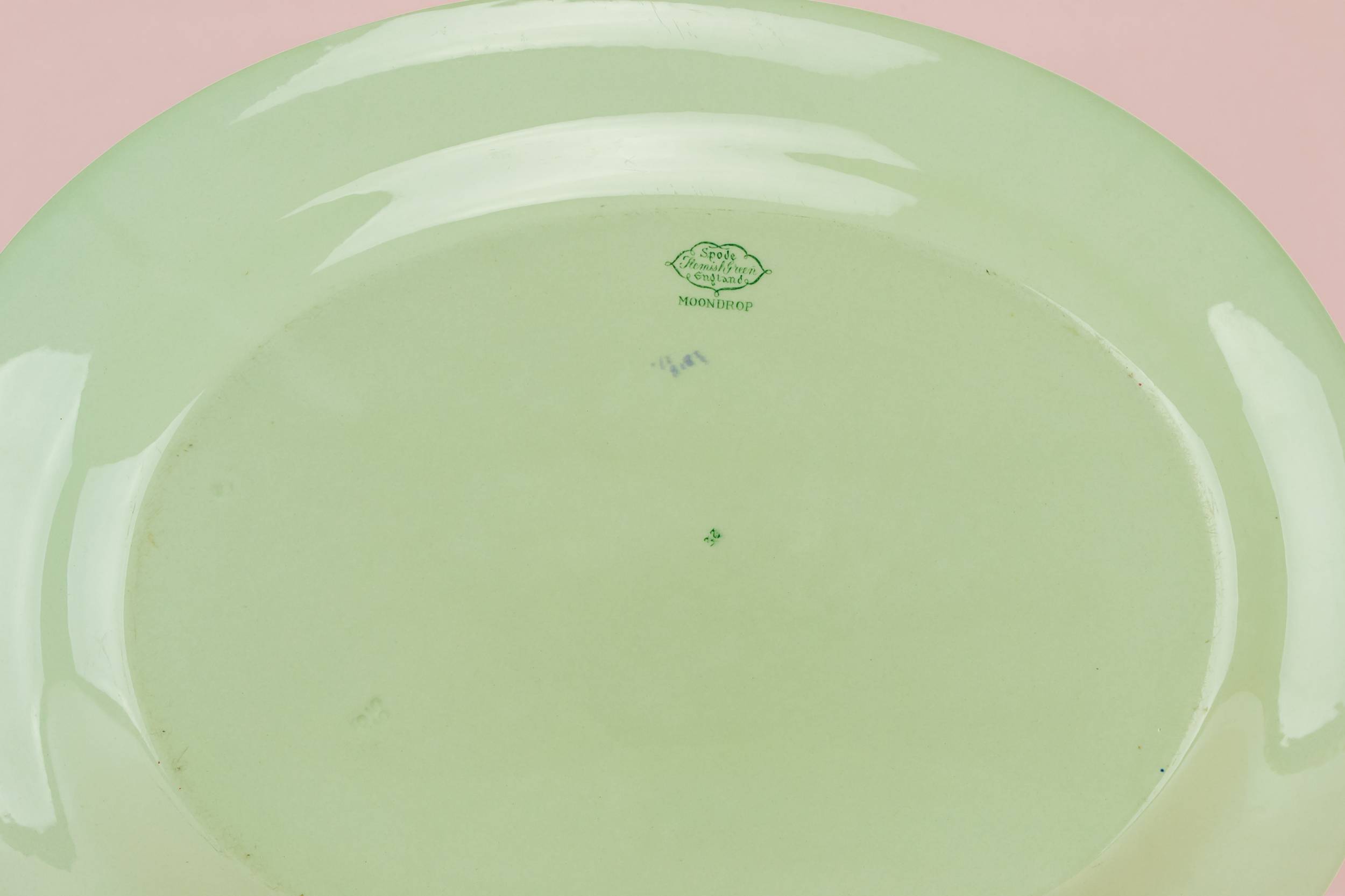 Mid-century Modern Vintage — Large green serving platter 2