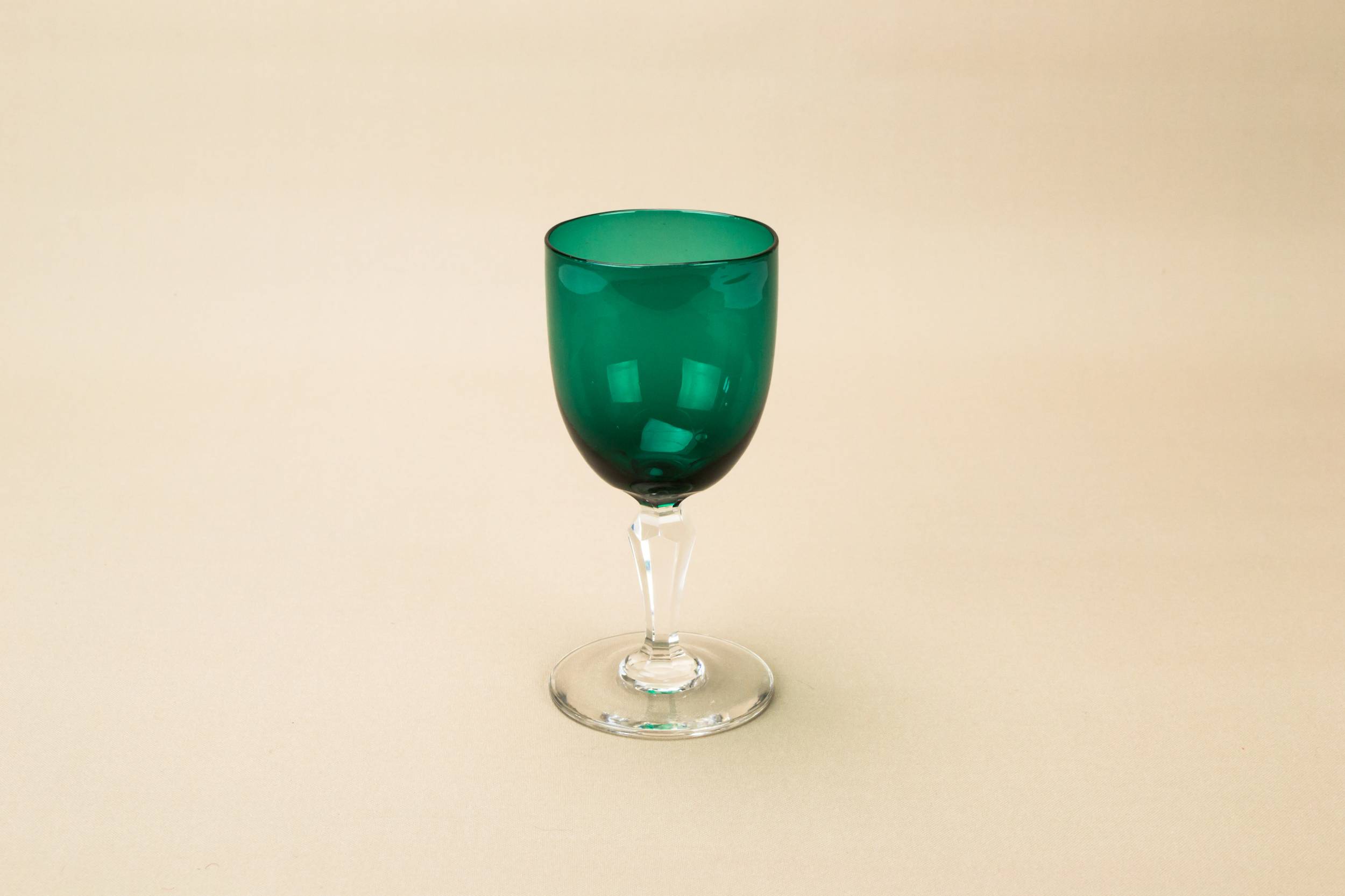 Green Antique 0.2 — Green dessert wine glass 1