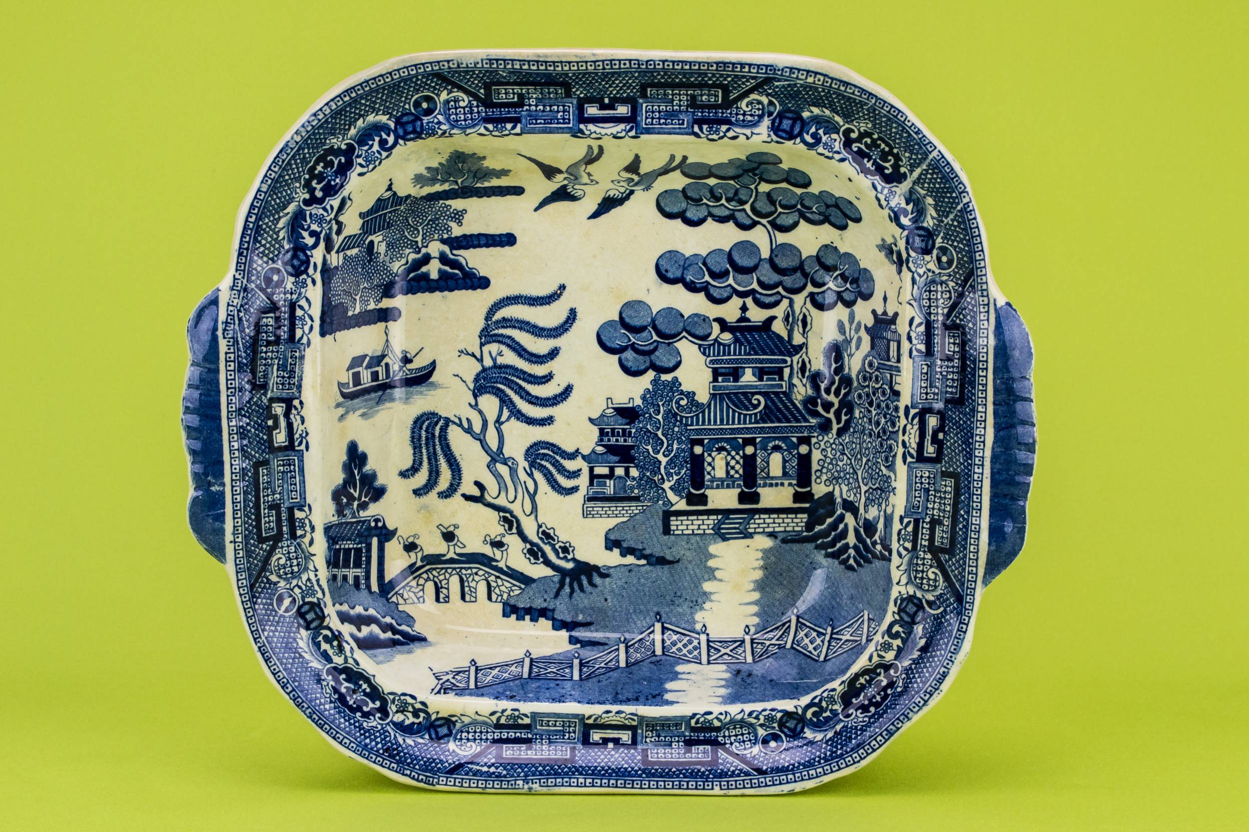 Blue and White — Blue and white lion tureen 2