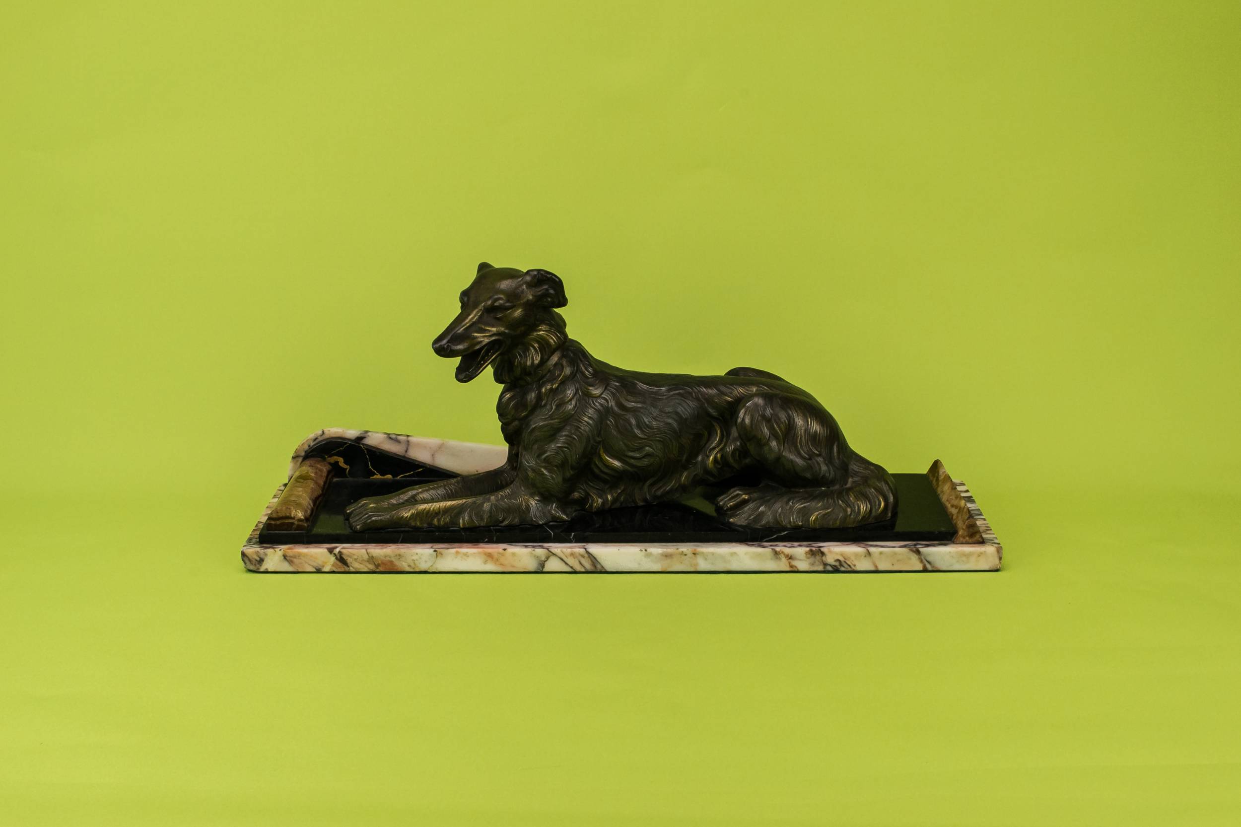 Art Deco Vintage — Art Deco dog sculpture