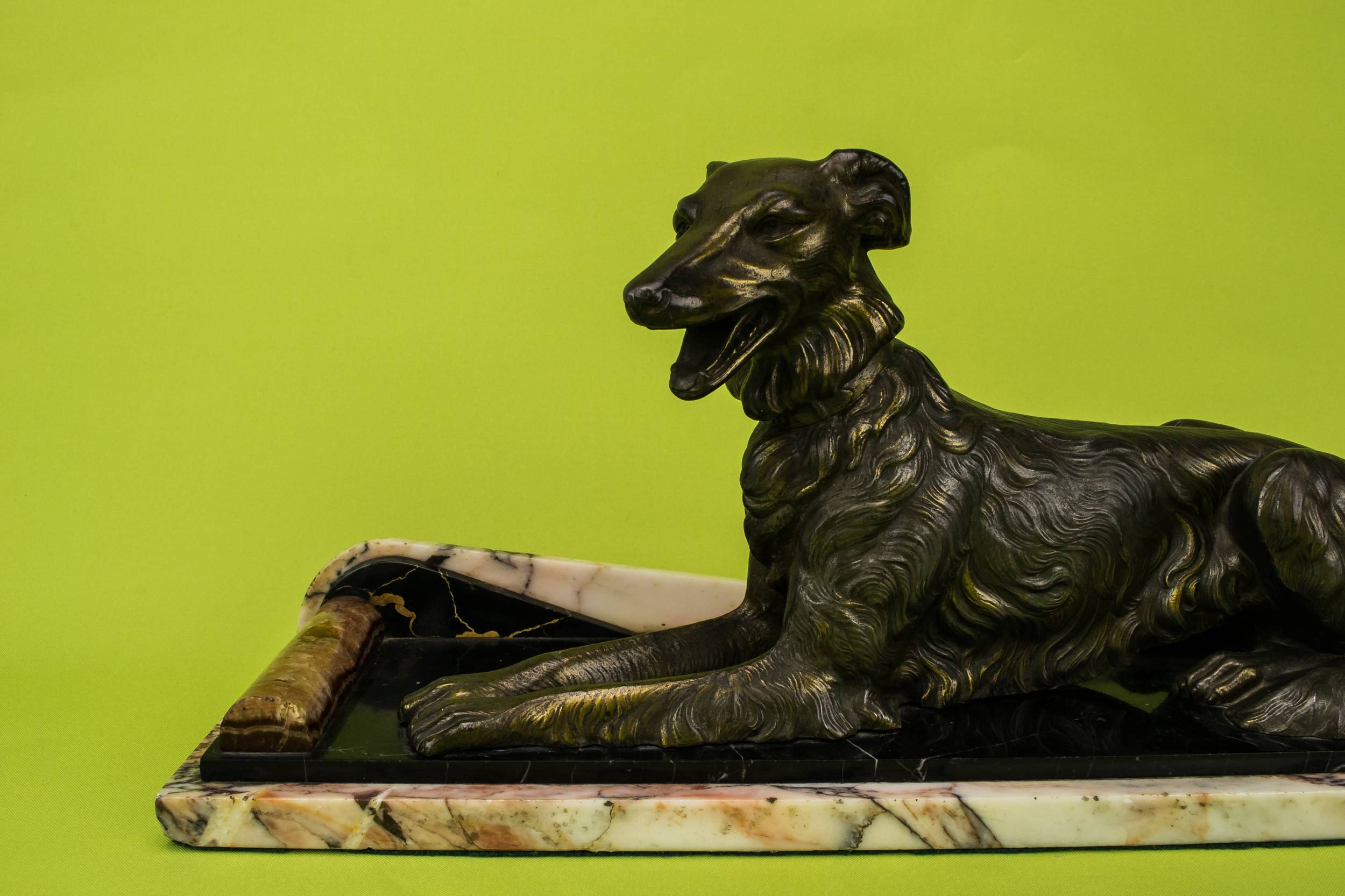 Art Deco Vintage — Art Deco dog sculpture 5