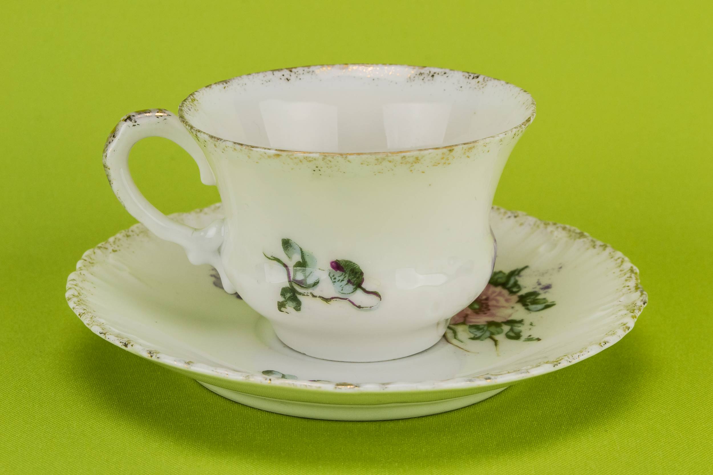 Persons Antique Elegant — Floral coffee set for 3 2