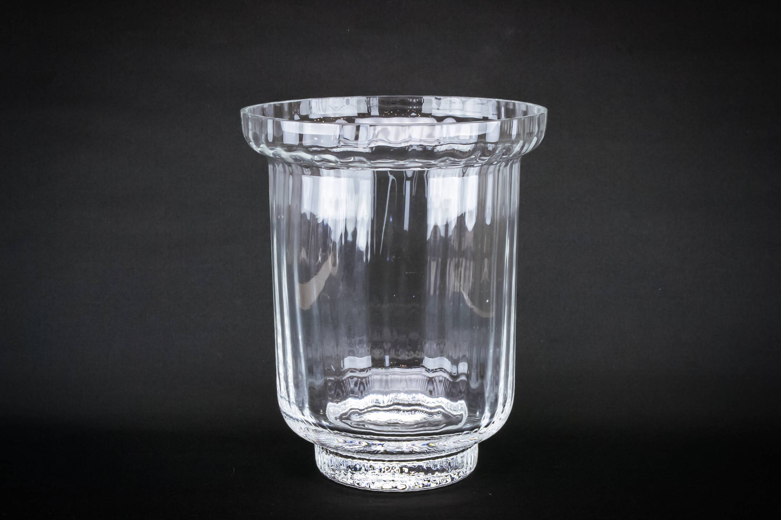 Vintage Elegant WINE — Glass wine bottle cooler