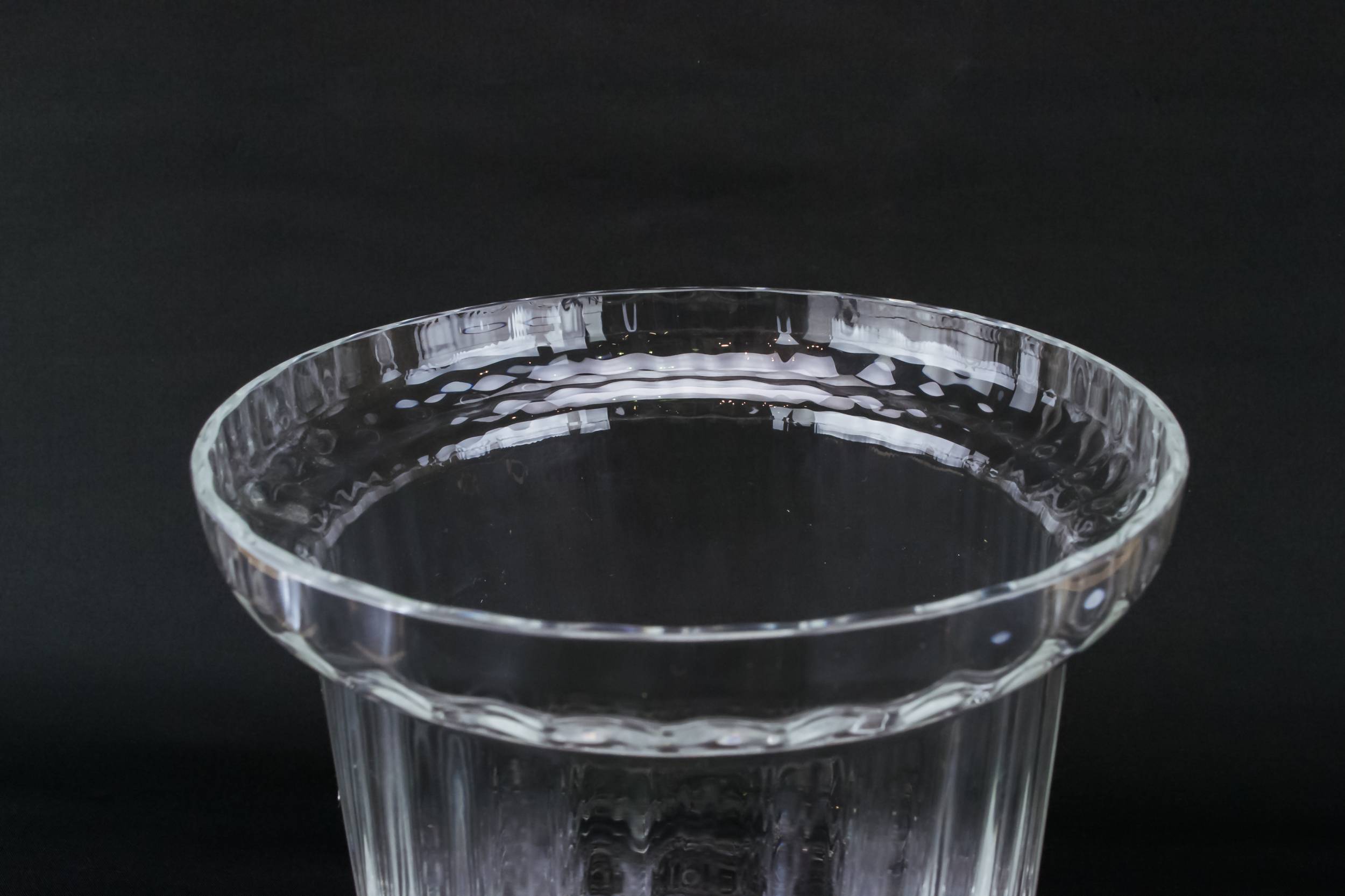 Vintage Elegant WINE — Glass wine bottle cooler 3