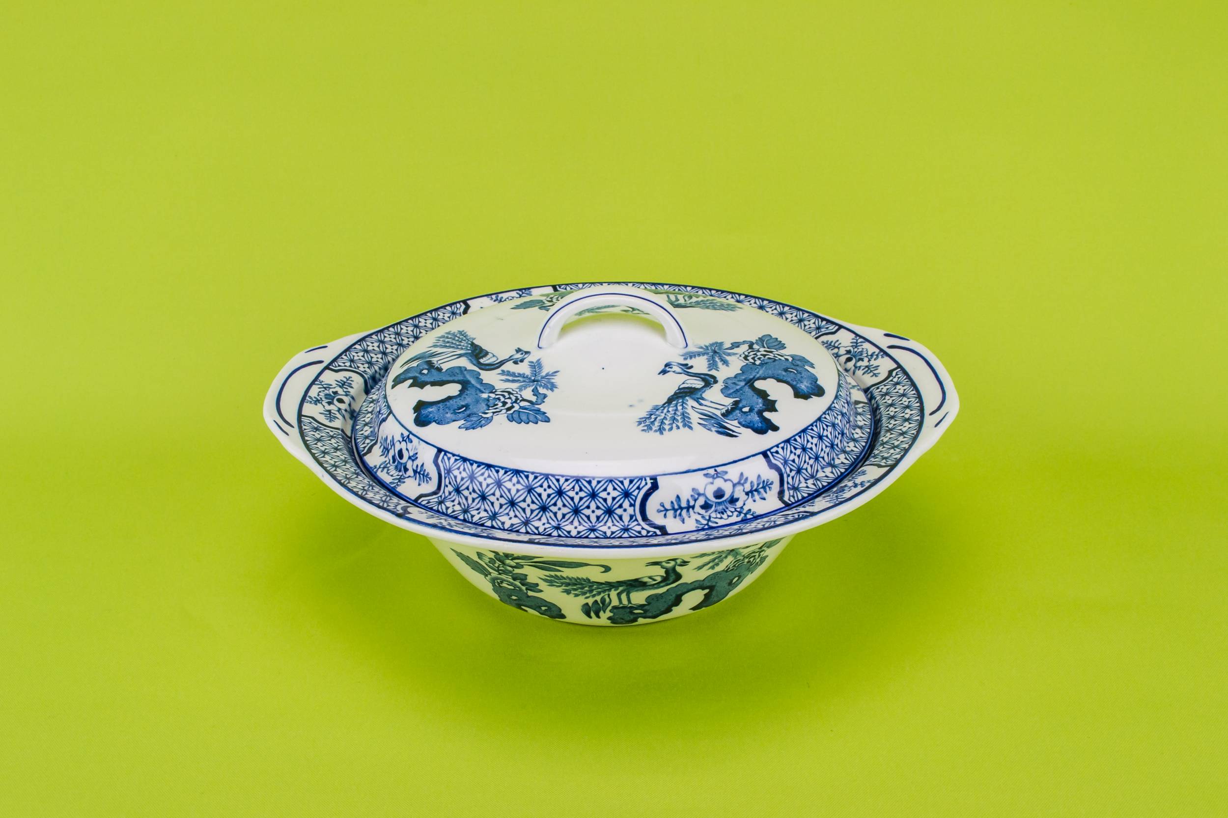 Antique Elegant TUREEN — Vegetable serving bowl