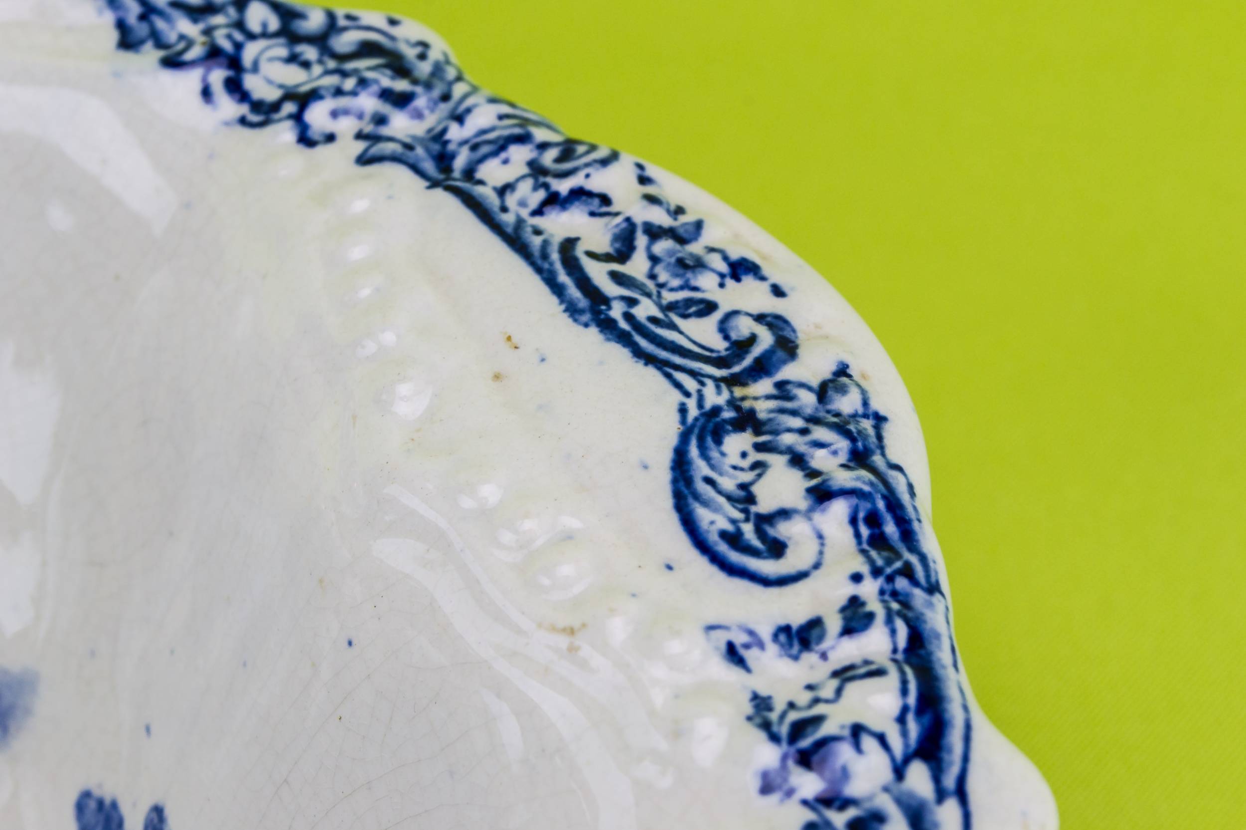 Blue And White — Blue and white serving bowl 3