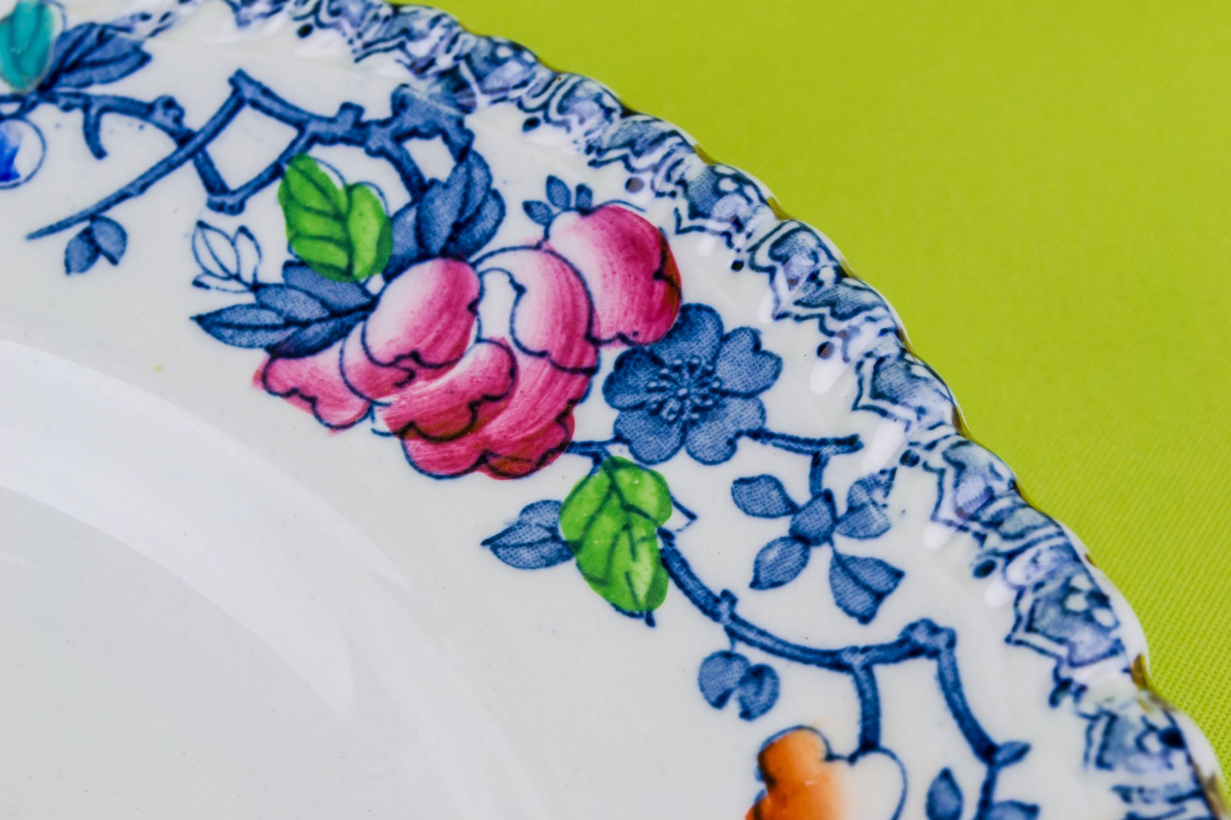 Elegant Vintage Floral — Mayfair serving platter 1