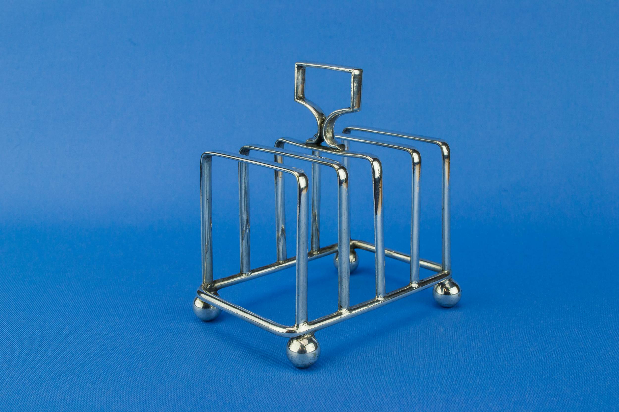 Silver Plated Square — Small toast rack