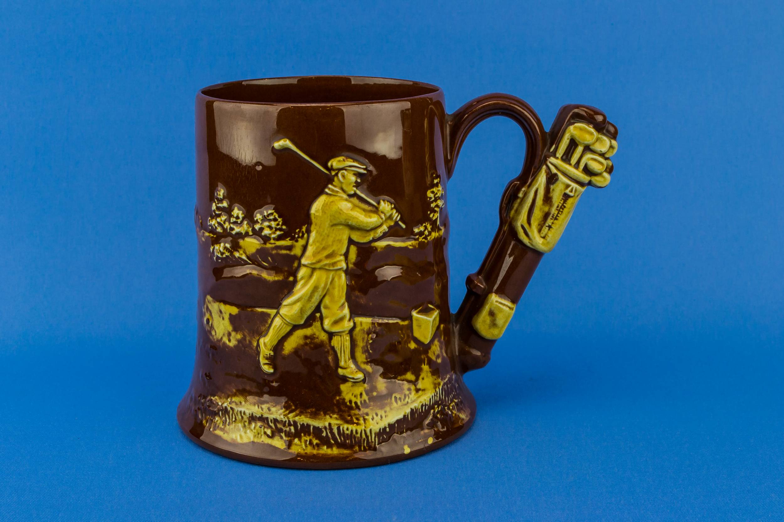 Brown Vintage Kitchen — Golf beer tankard