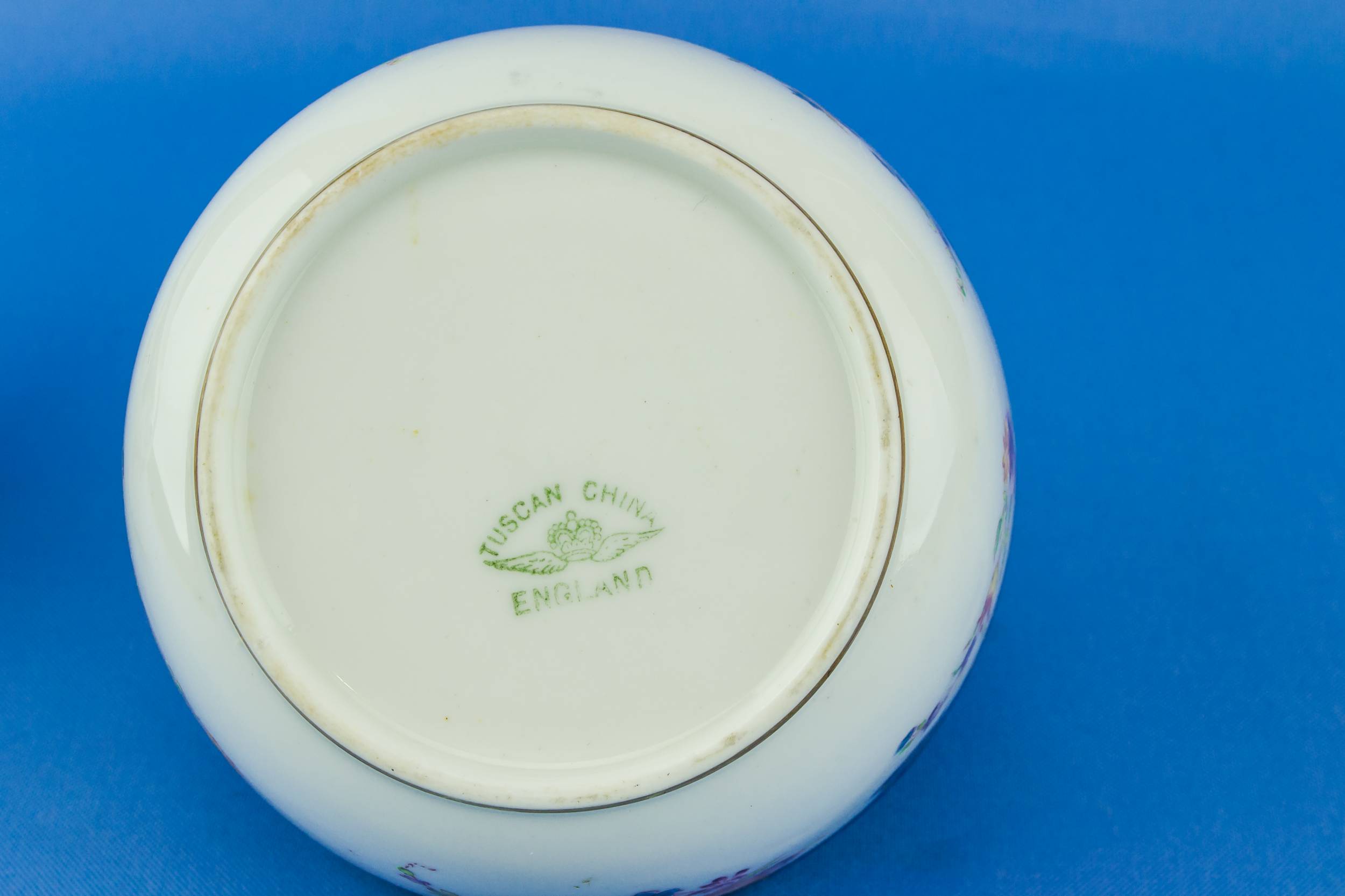 Porcelain Vintage Floral — Sugar bowl and creamer set 2