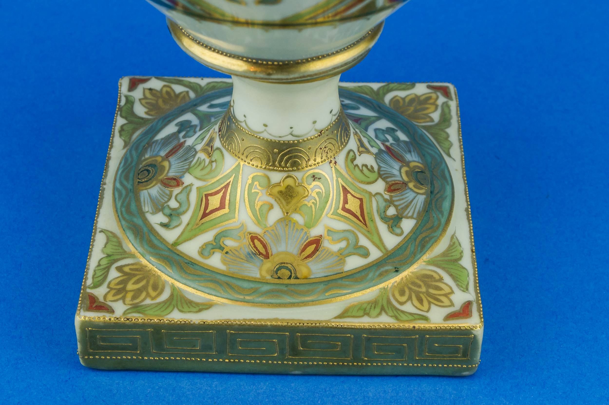 Porcelain Spectacular Noritake — Large Noritake vase 2