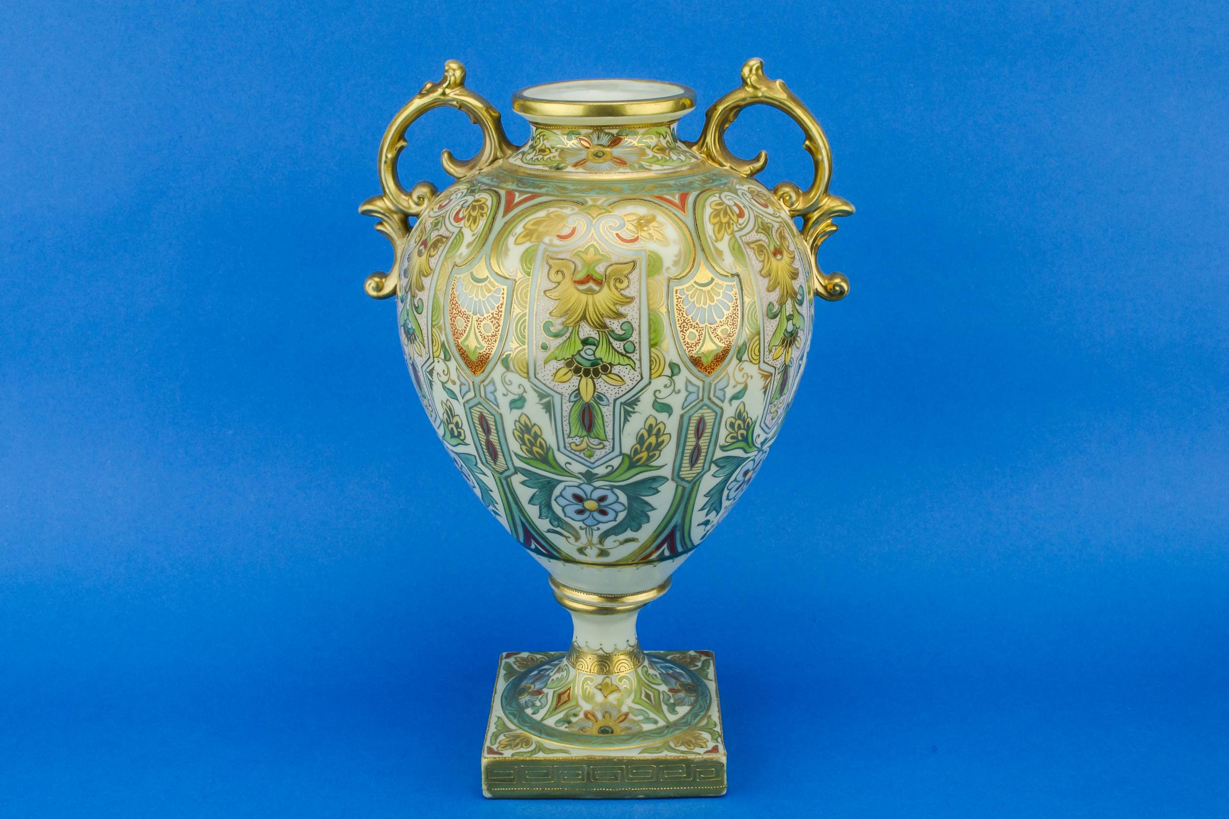 Porcelain Spectacular Noritake — Large Noritake vase