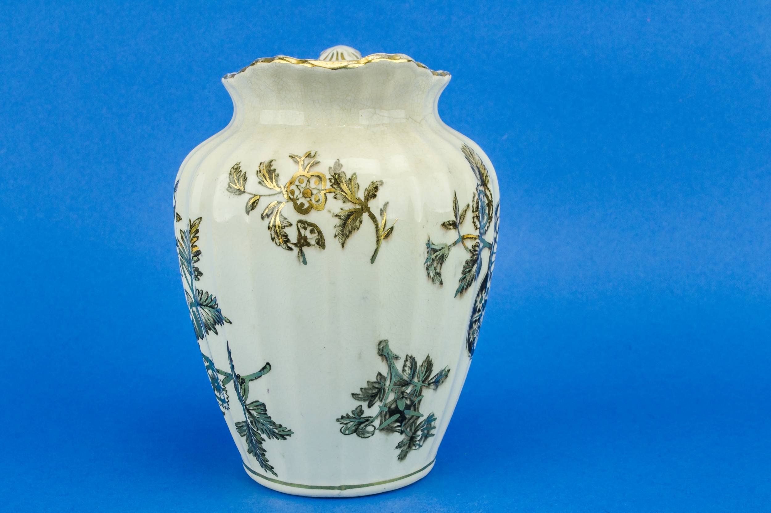 Elegant Antique S — Gilded flower jug 3