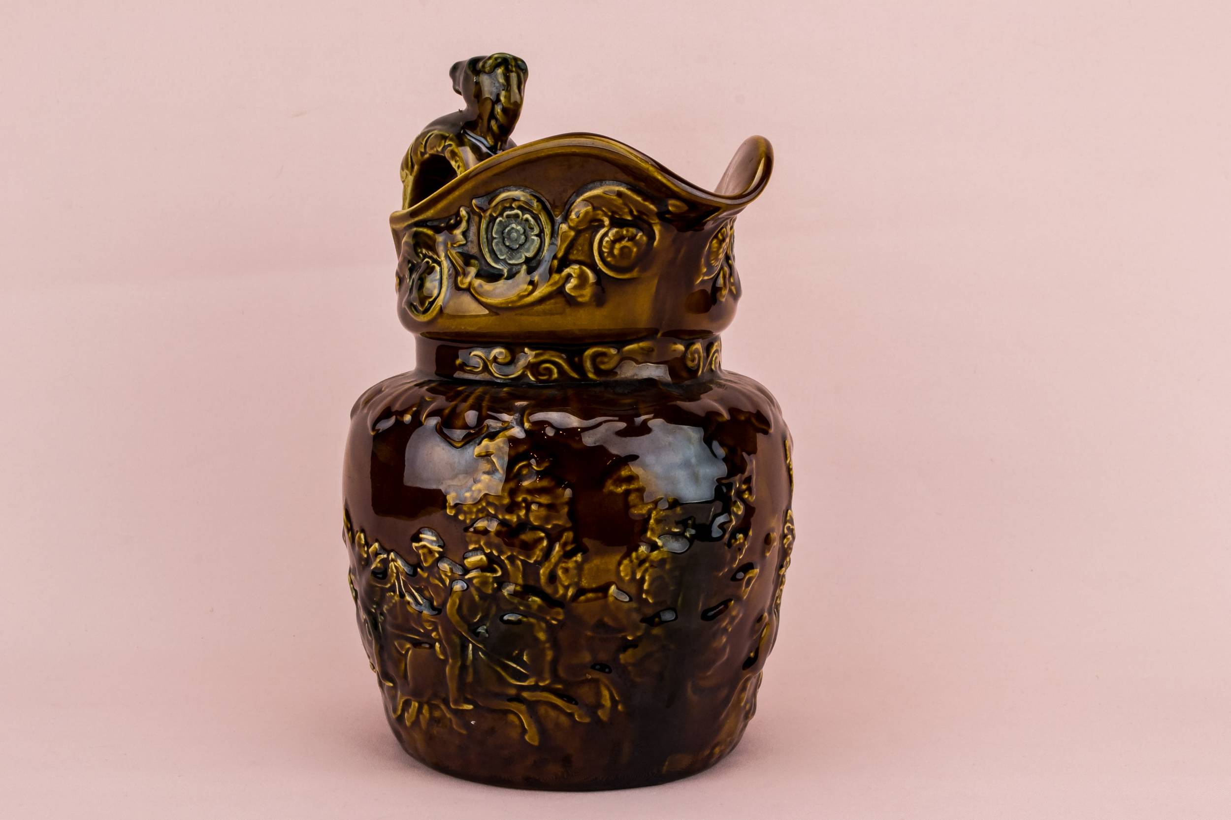 Ceramic Traditional Horses — Large horse design jug 2