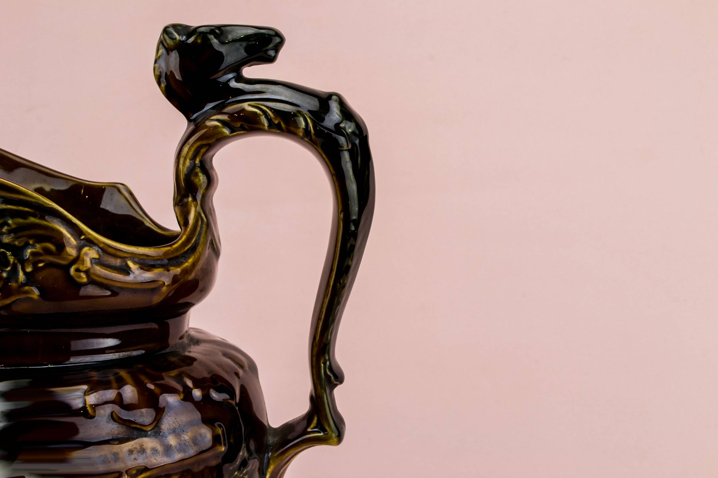 Ceramic Traditional Horses — Large horse design jug 1