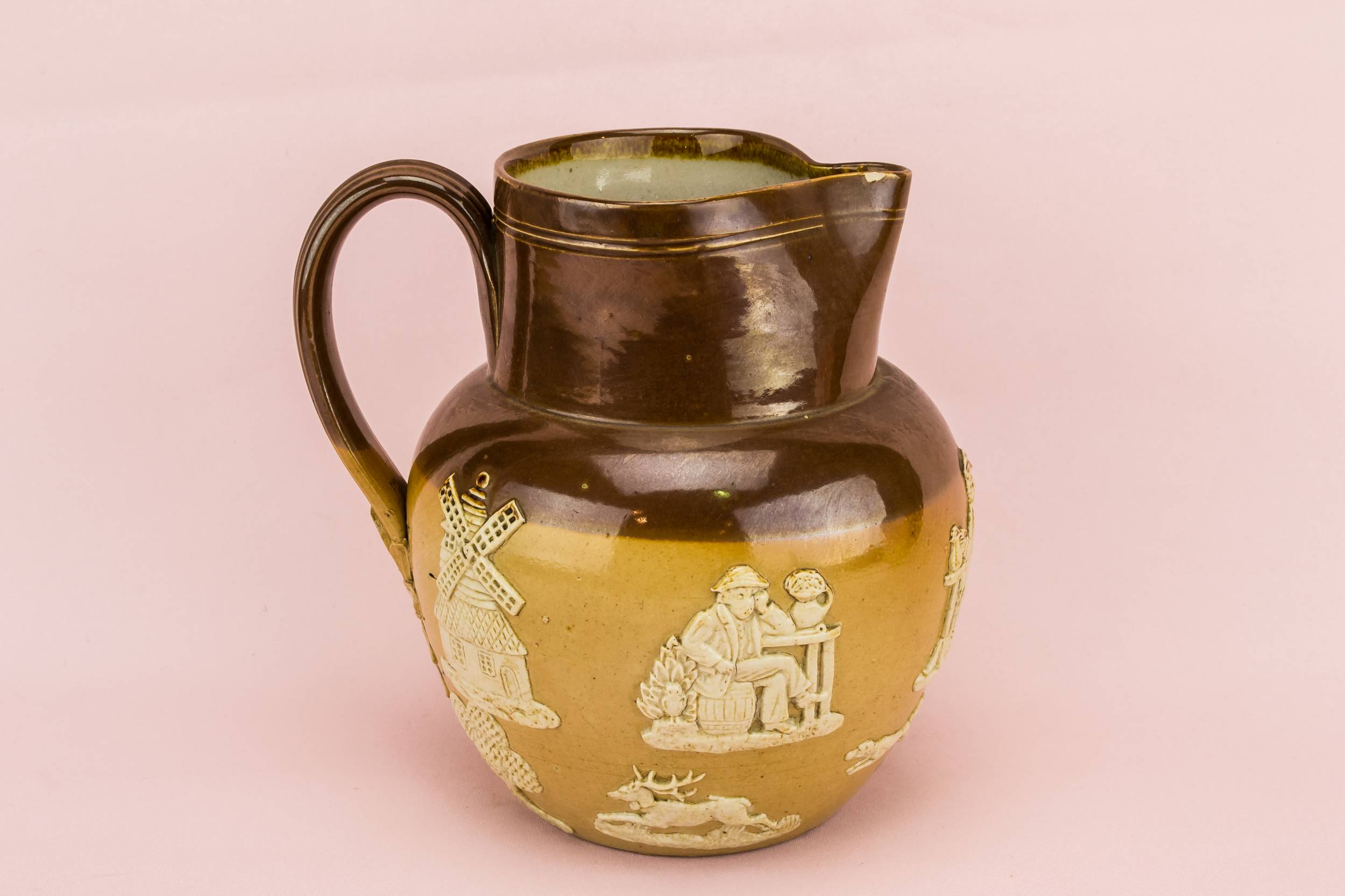 Brown Victorian Wine — Large water jug 5