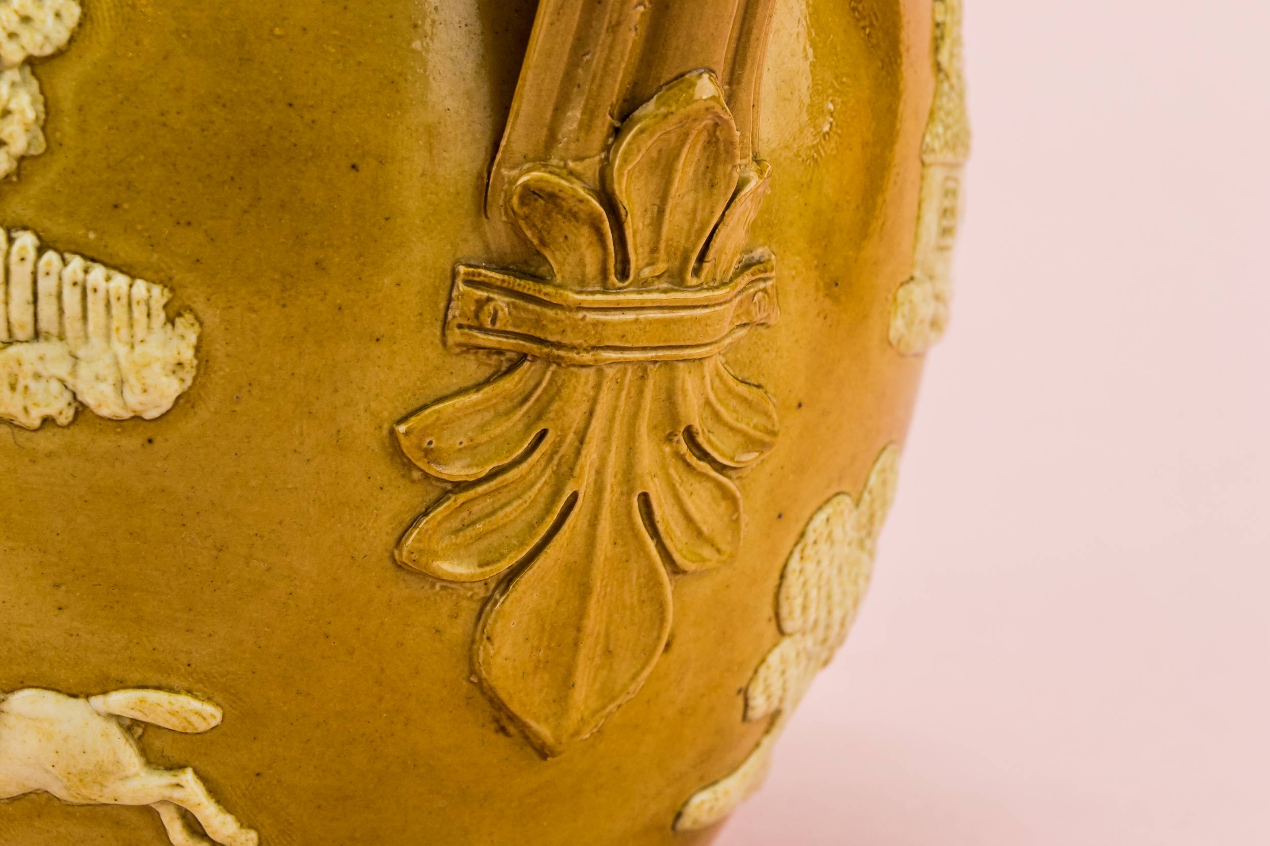 Victorian Antique Royal — Large rustic jug 3