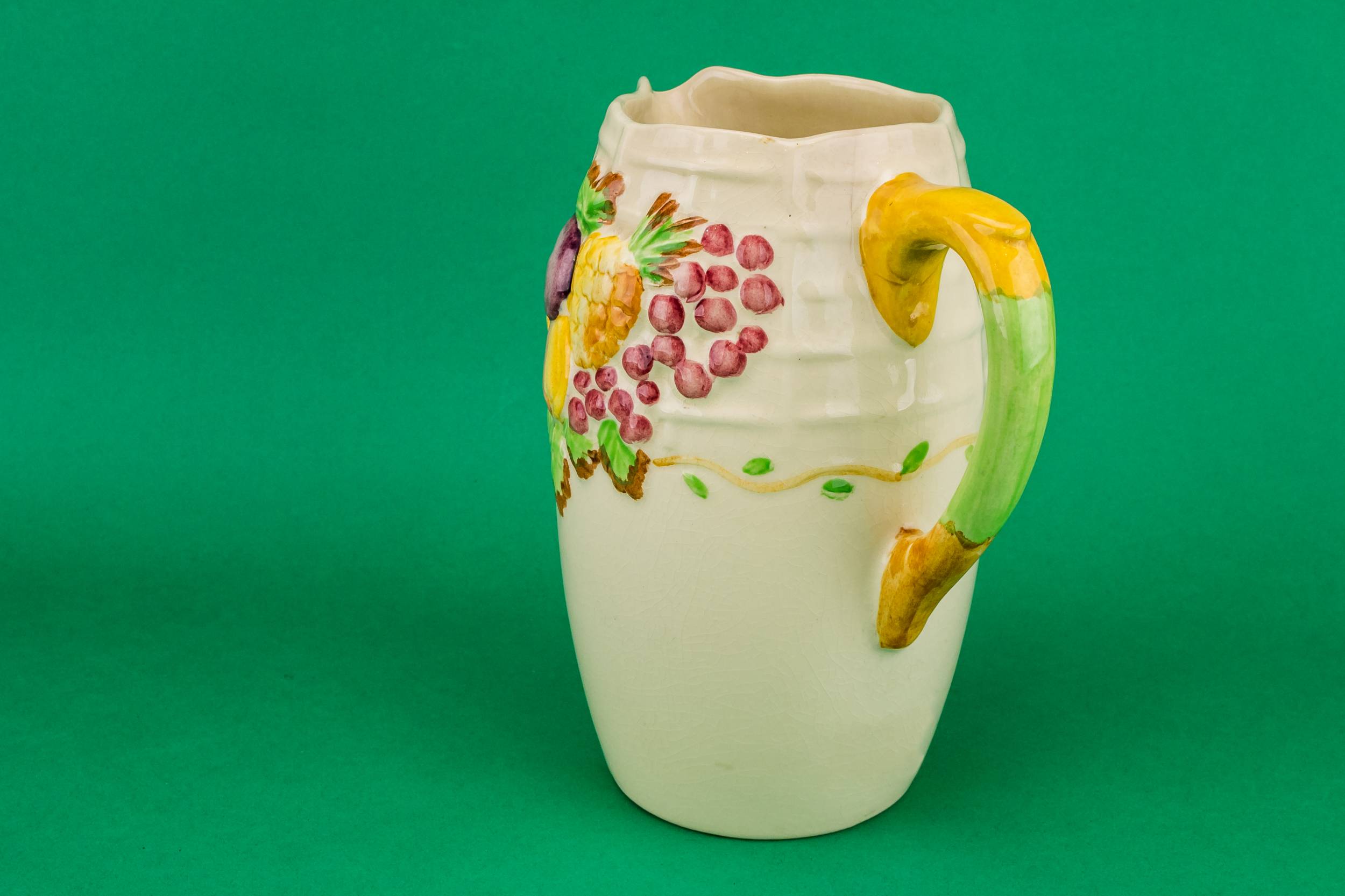 Traditional Ceramic JUG — Floral water jug 4