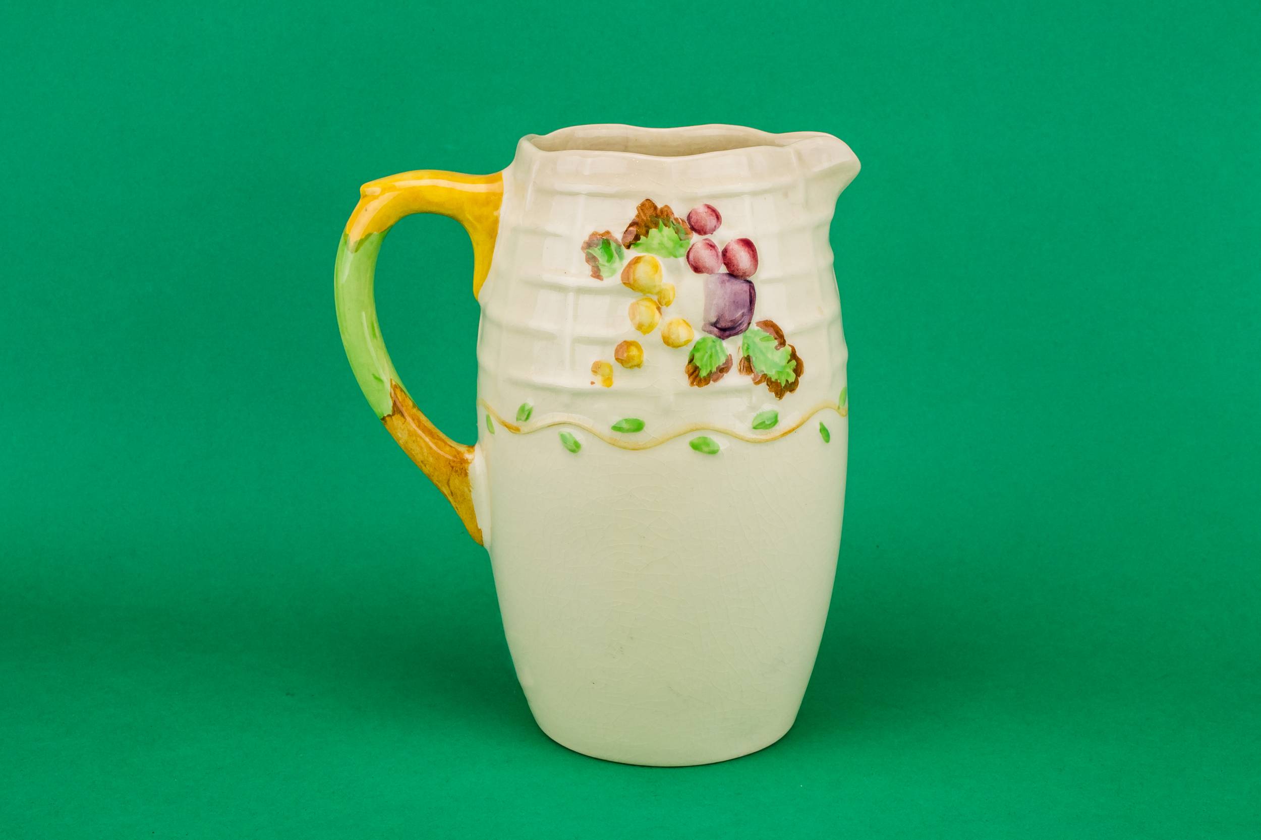 Traditional Ceramic JUG — Floral water jug