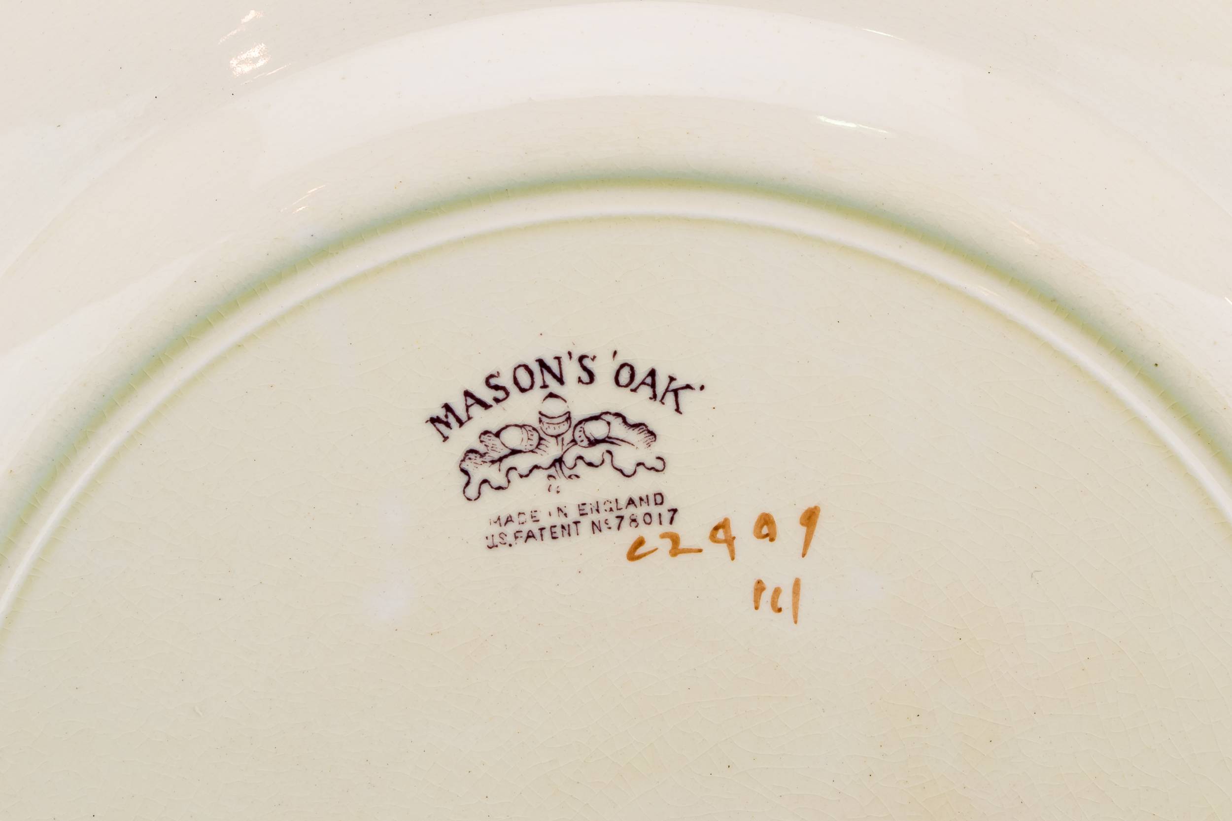 Elegant Vintage Landscape — Cake serving plate 2