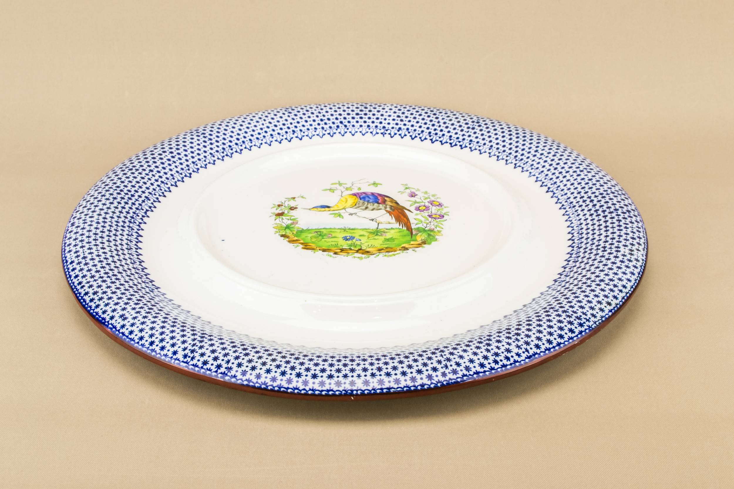 Blue And White — Large bowl platter 3