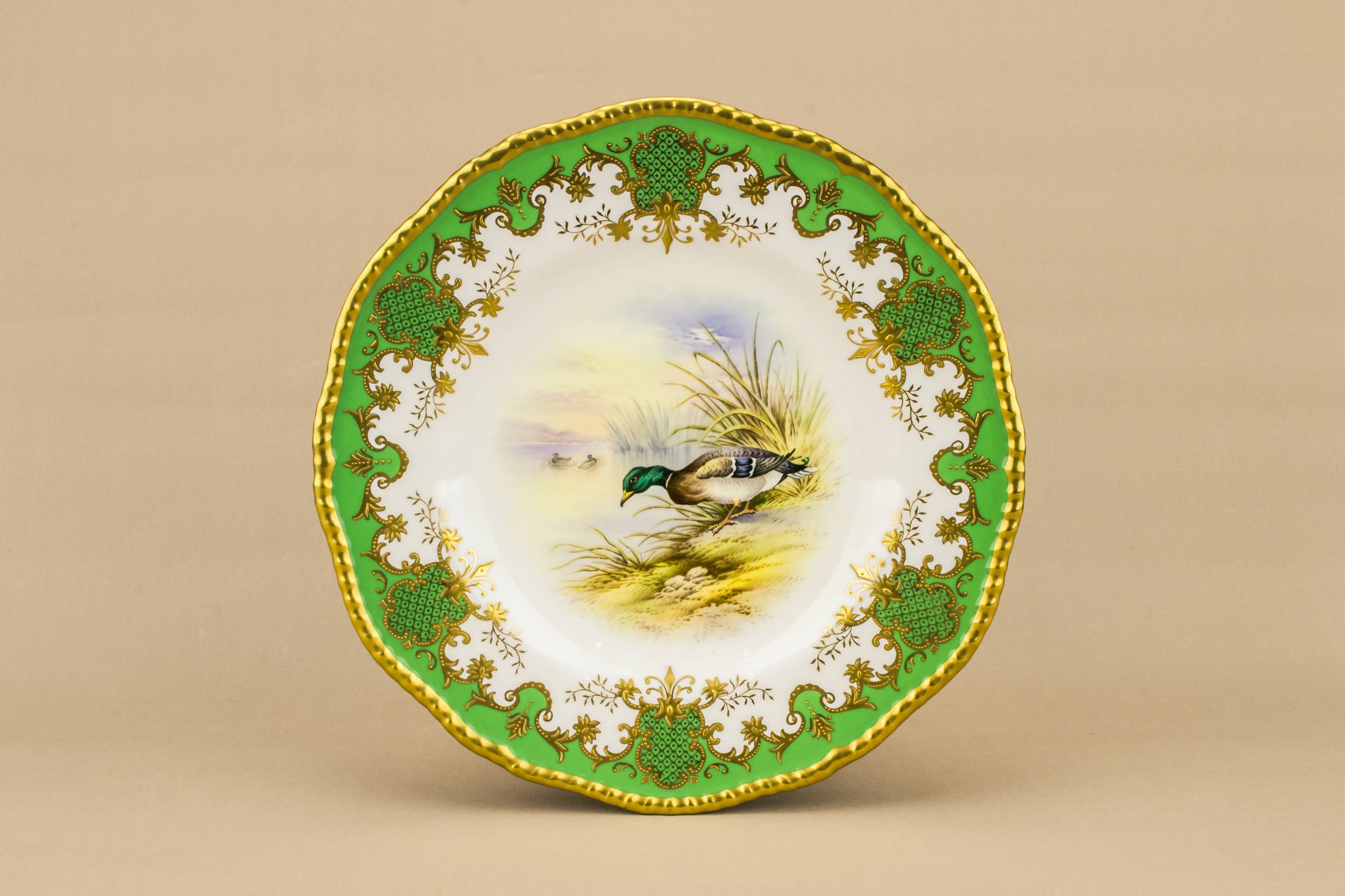 Porcelain Antique 8.9'' — Dessert plate