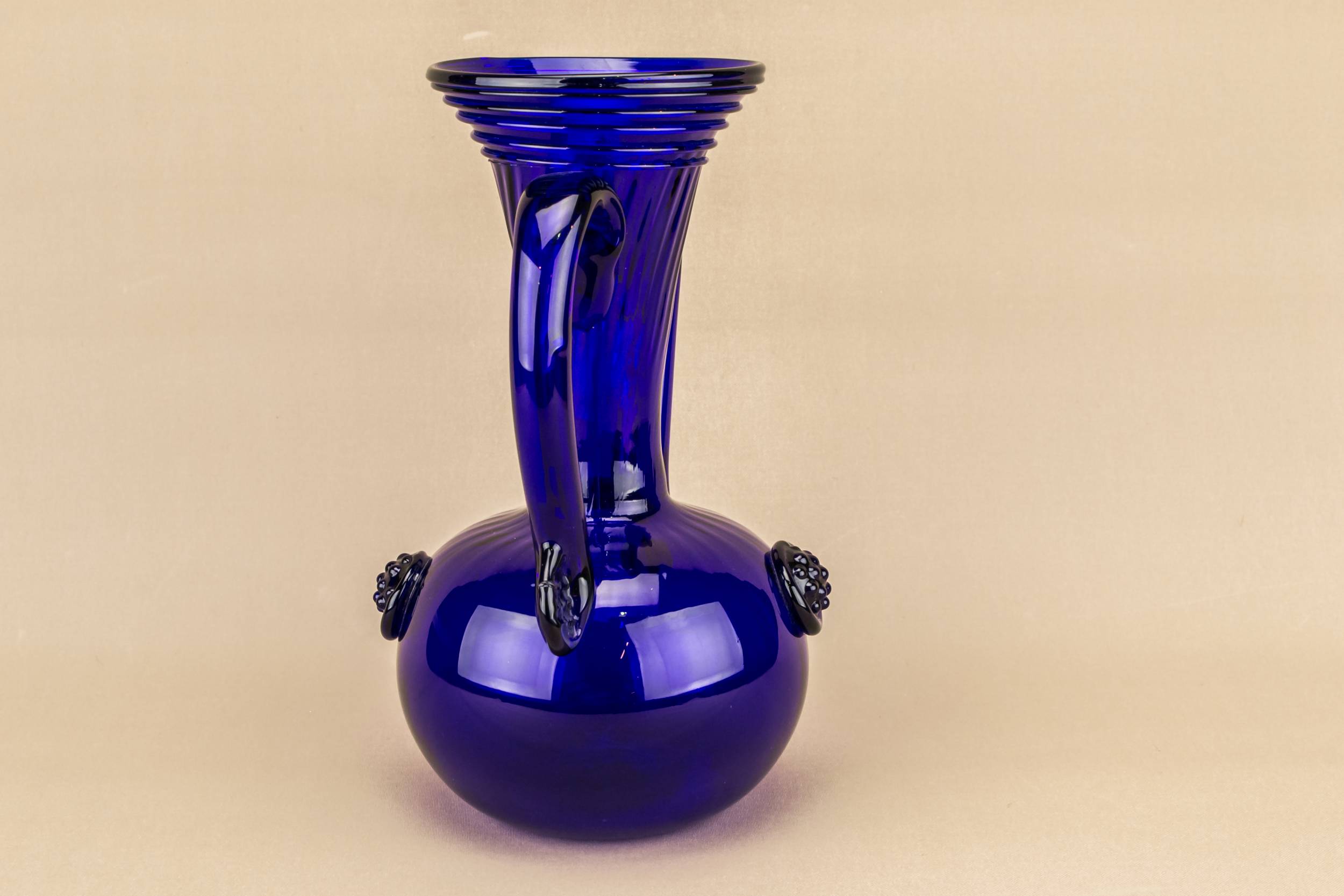 Attractive Glass Small — Blue glass vase 1