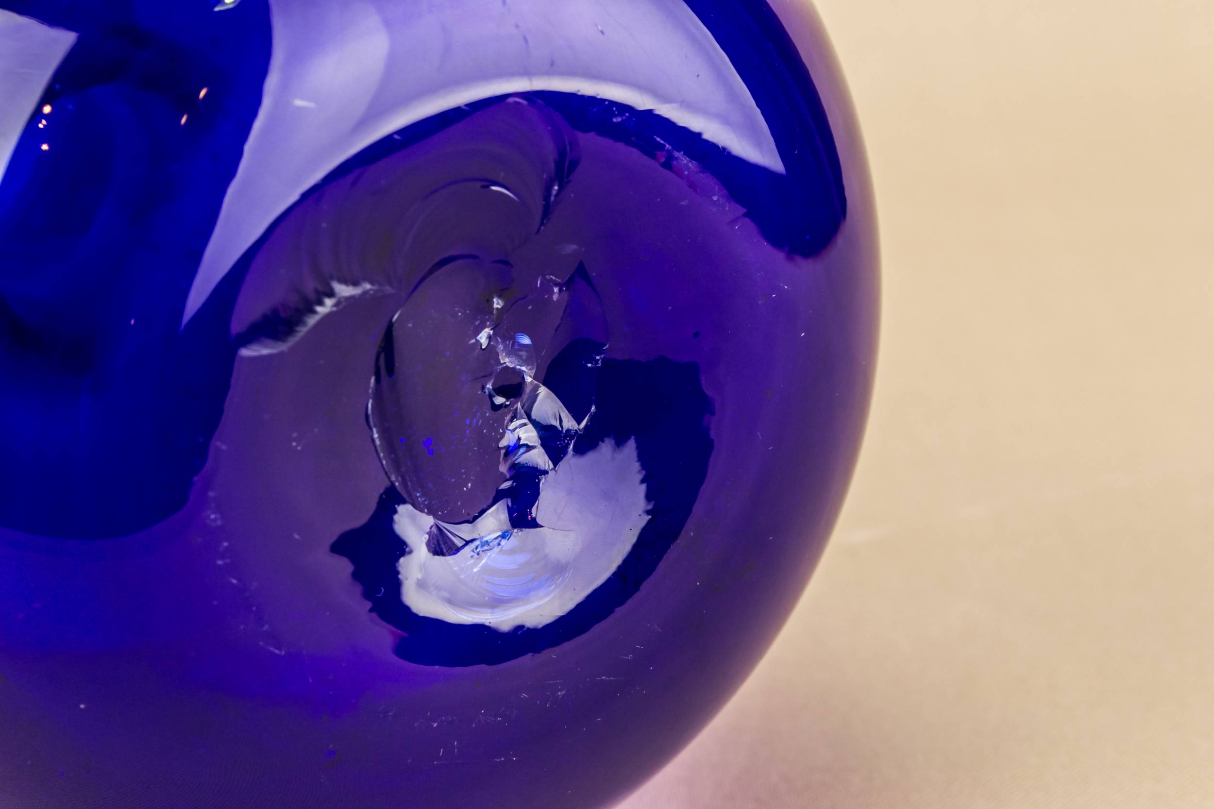 Attractive Glass Small — Blue glass vase 3