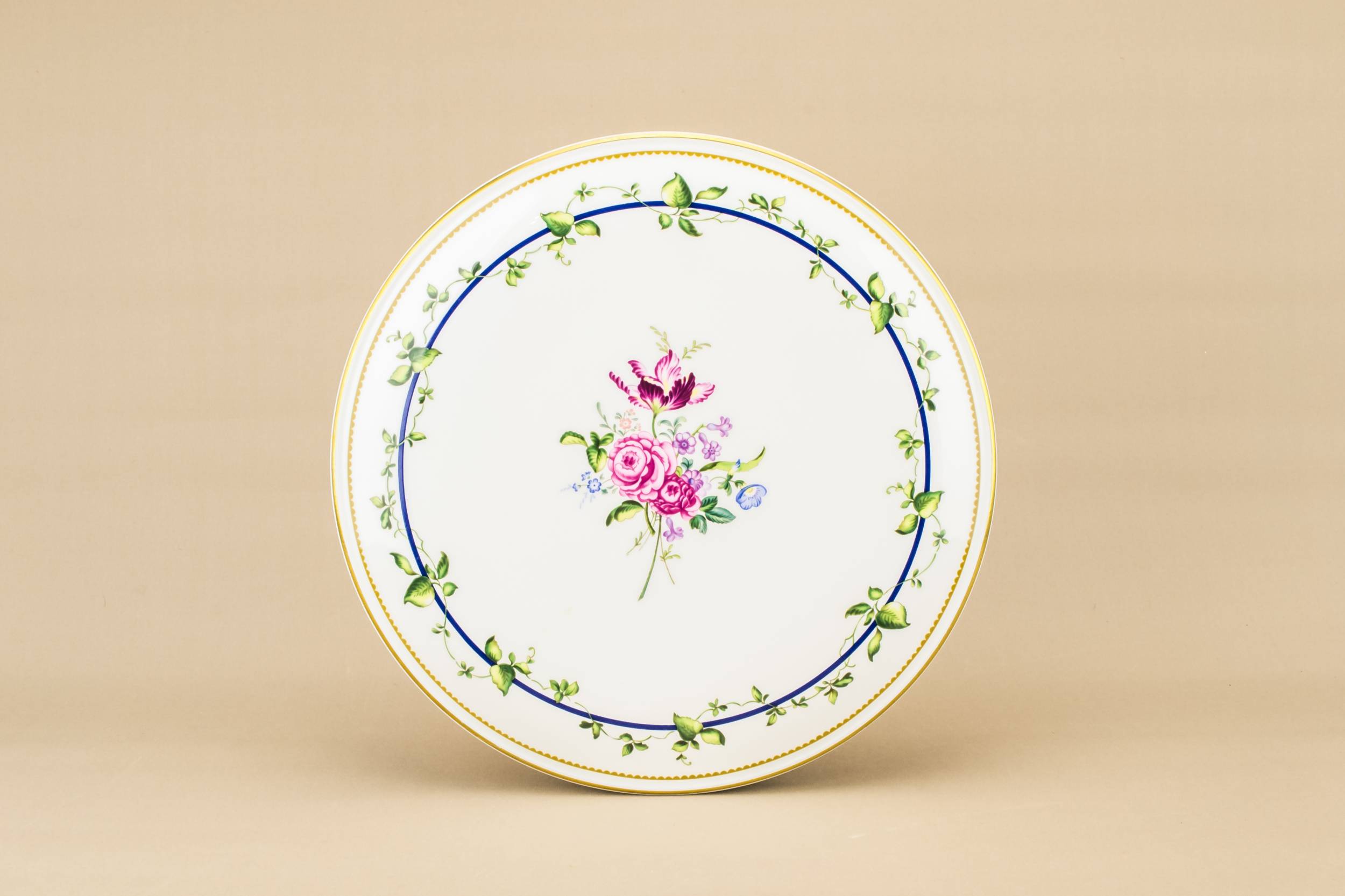 Porcelain Retro Royal — Large cake platter