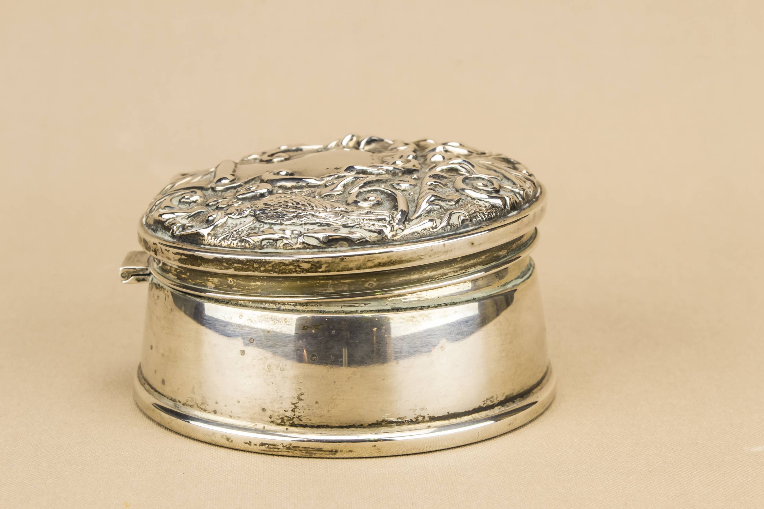 Sterling Silver Retro — Sterling silver box 3