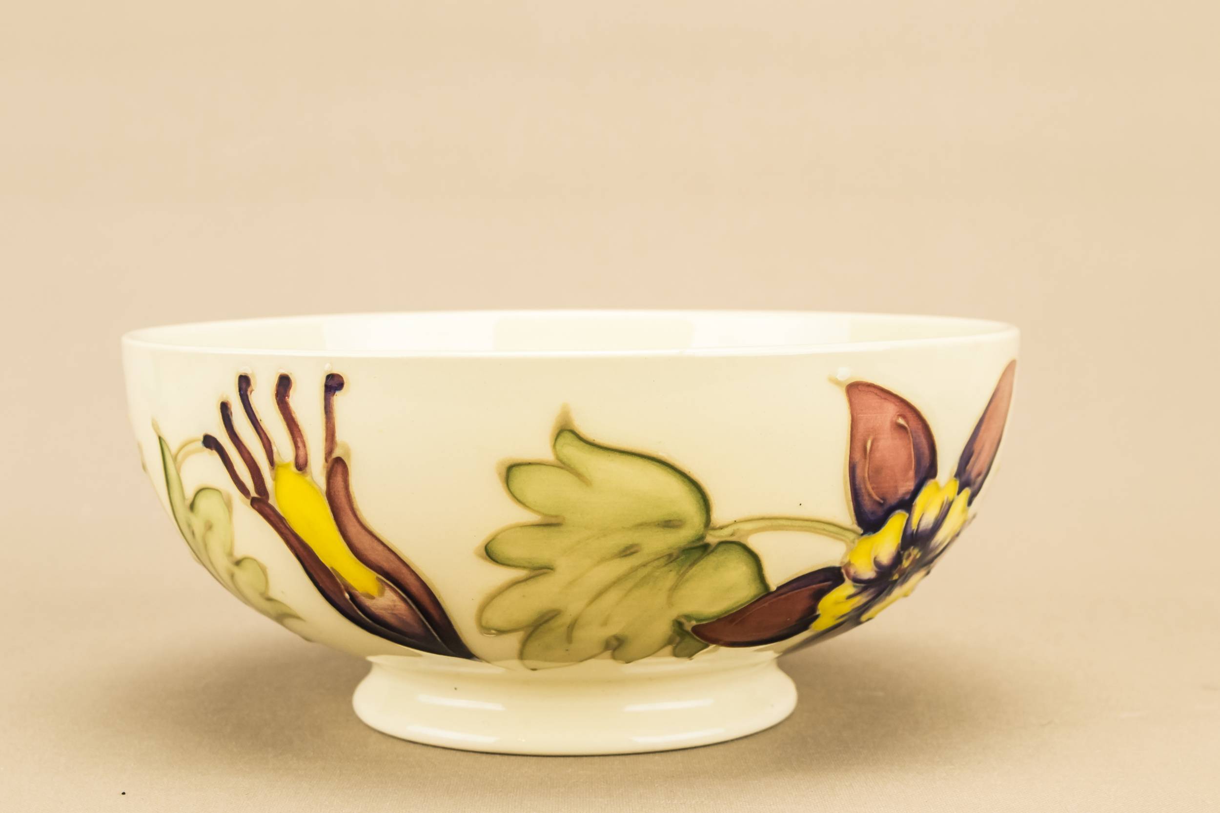 Ceramic Vintage 6.1'' — Moorcroft Columbine bowl 1