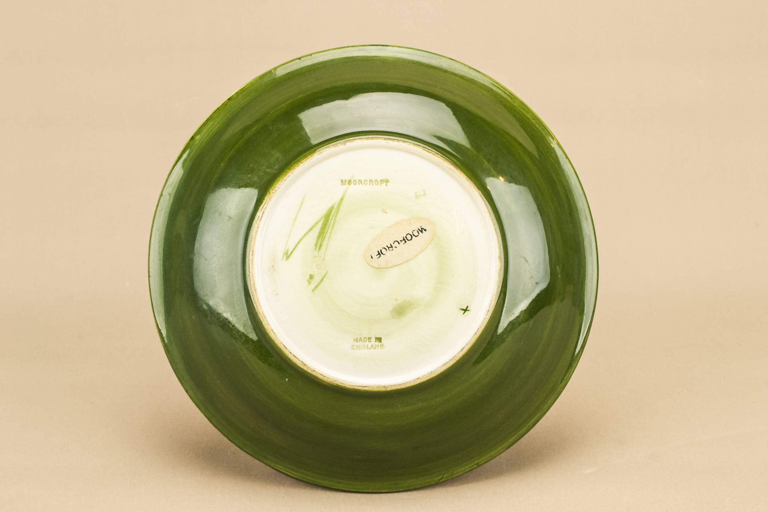 Ceramic Vintage Floral — Moorcroft Hibiscus bowl 2