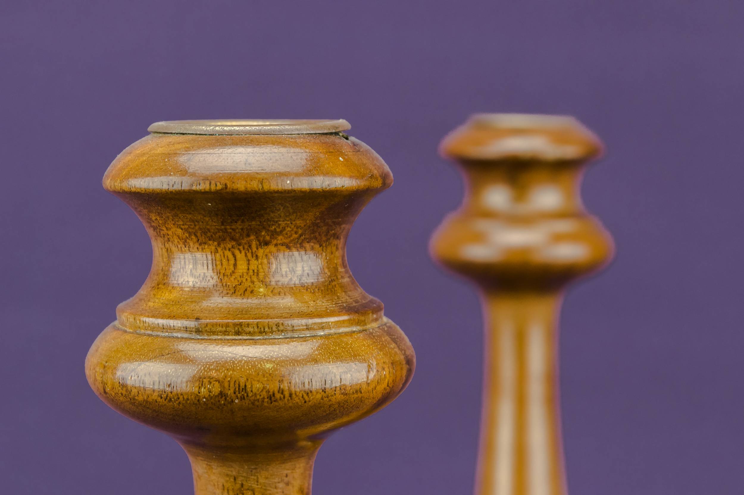 Arts Crafts Medium — 2 Arts & Crafts candlesticks 1