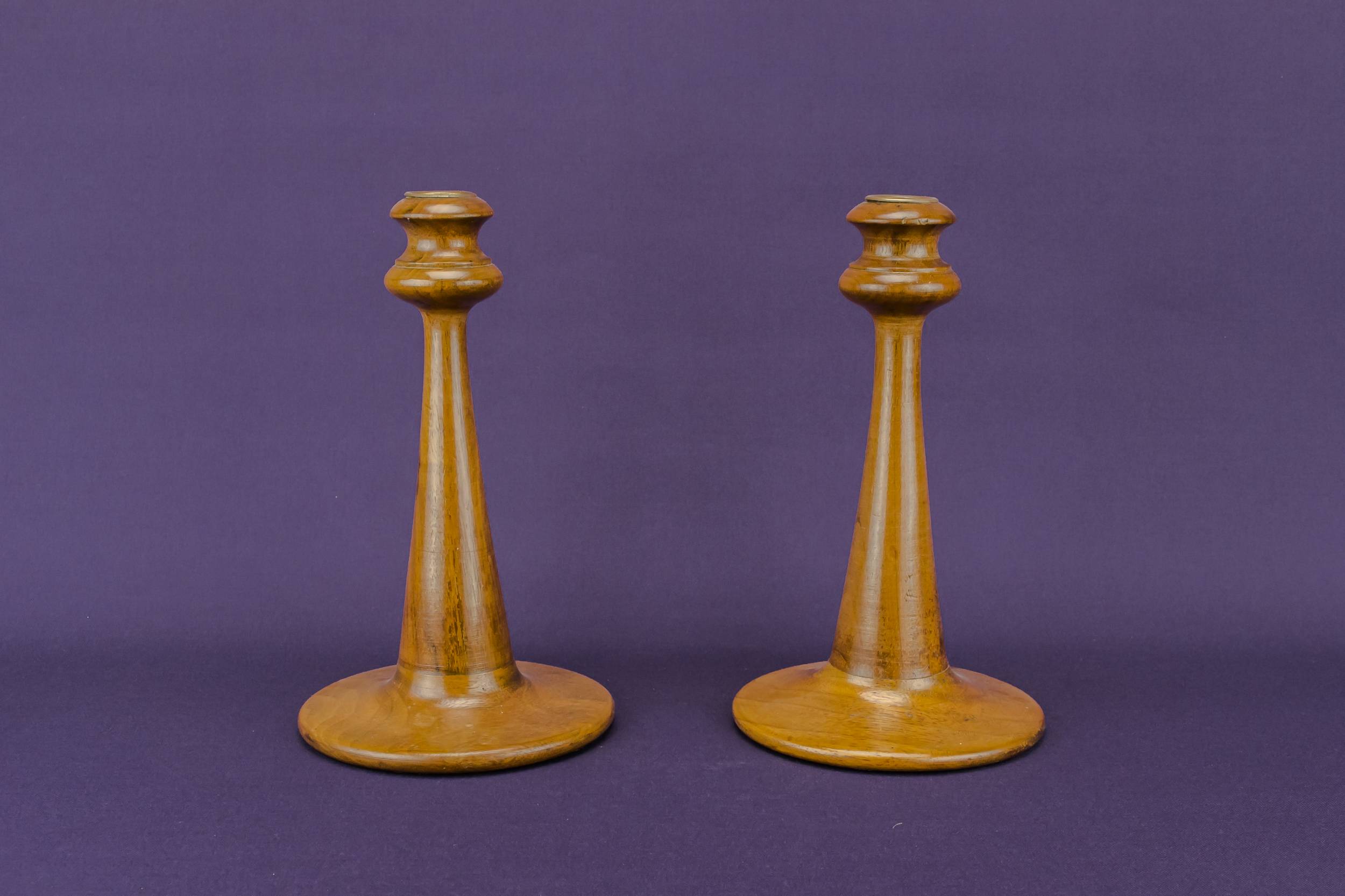 Arts Crafts Medium — 2 Arts & Crafts candlesticks